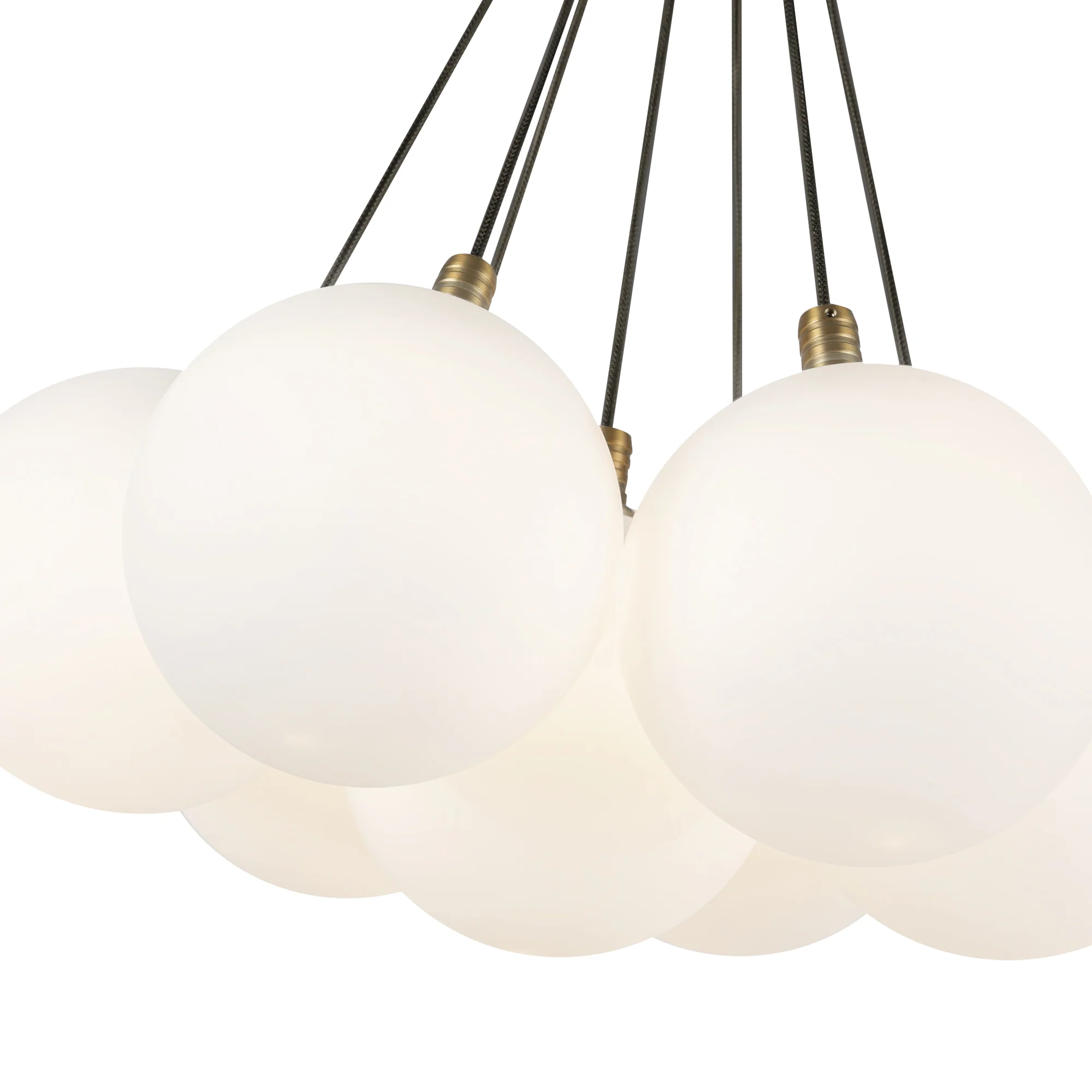 Novaro Opal Cluster Chandelier - 16 inch - Image 5