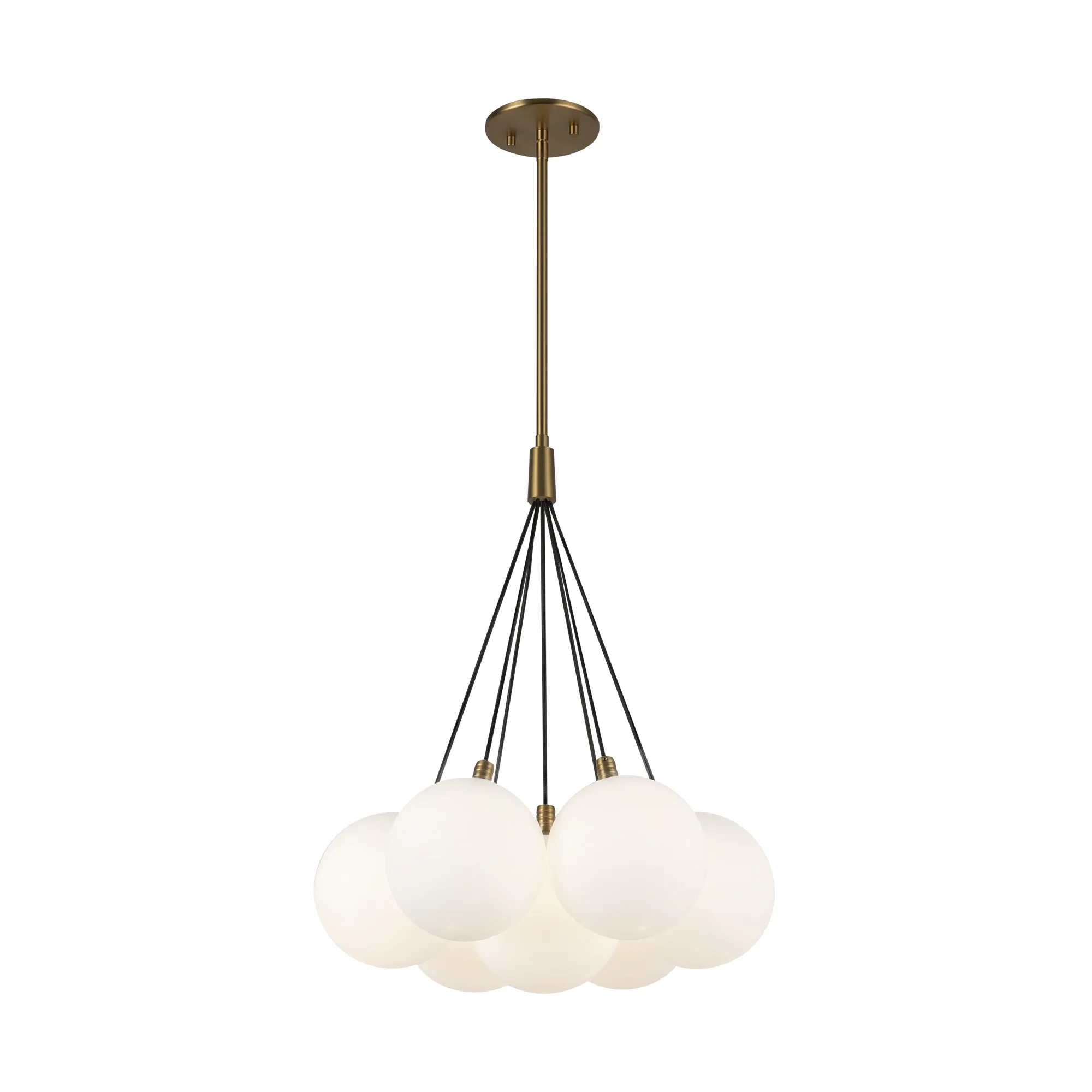 Novaro Opal Cluster Chandelier - 16 inch - Image 6