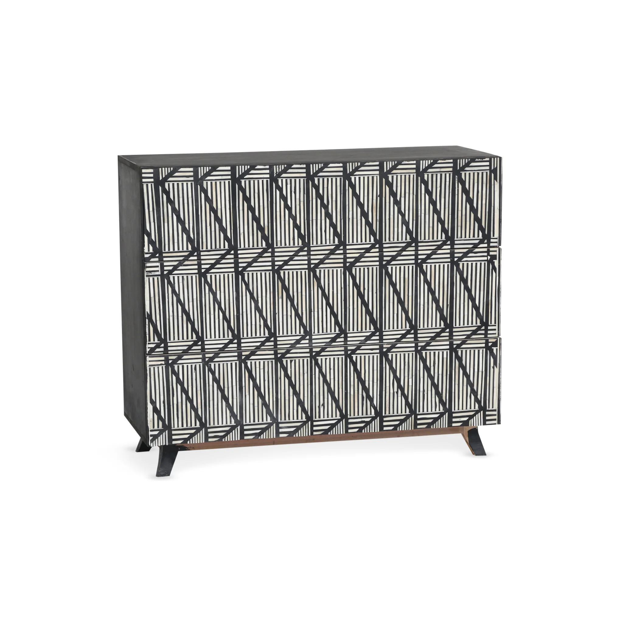 Kiran Inlay 3-Drawer Chest