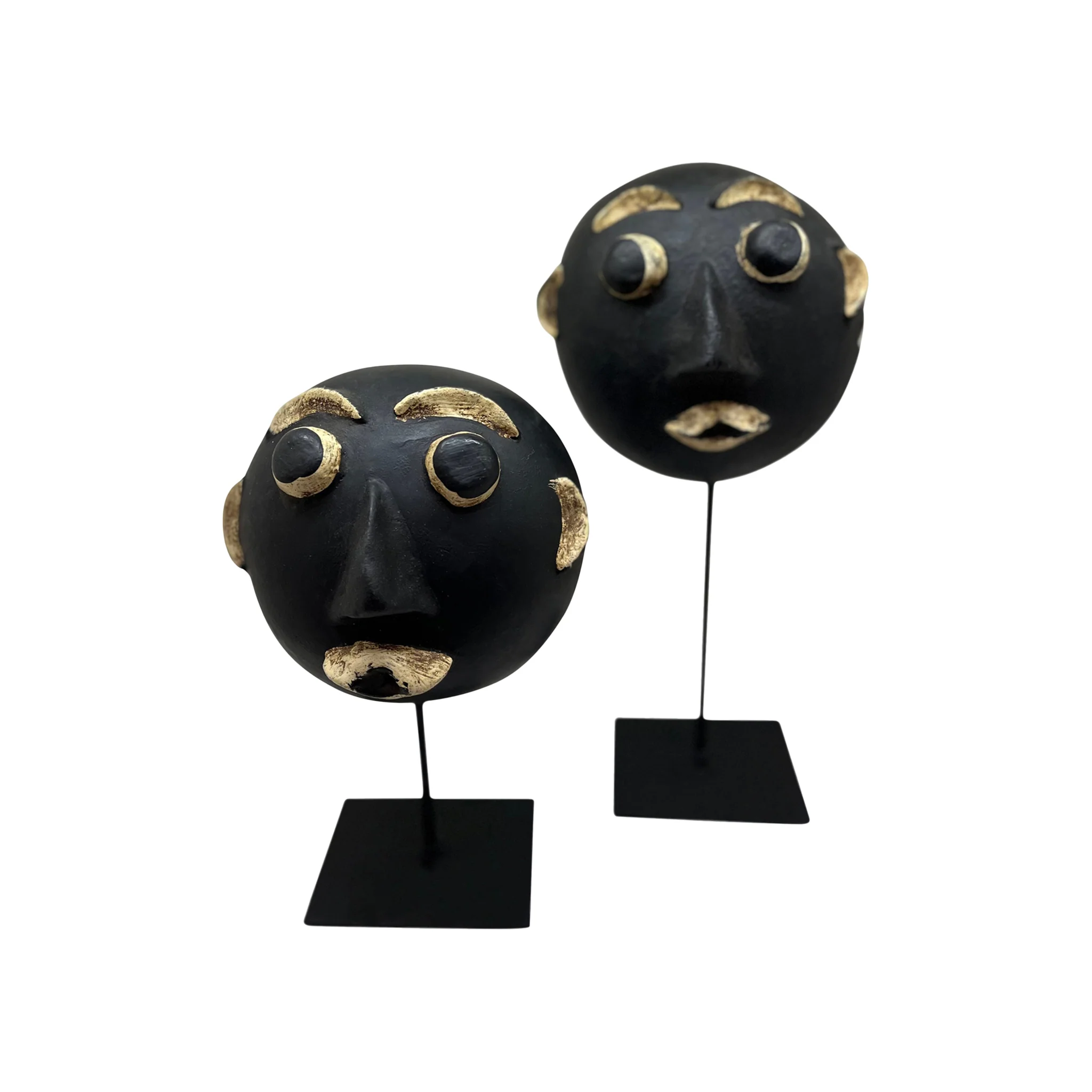 Nyasa Petrified Mask Sculpture