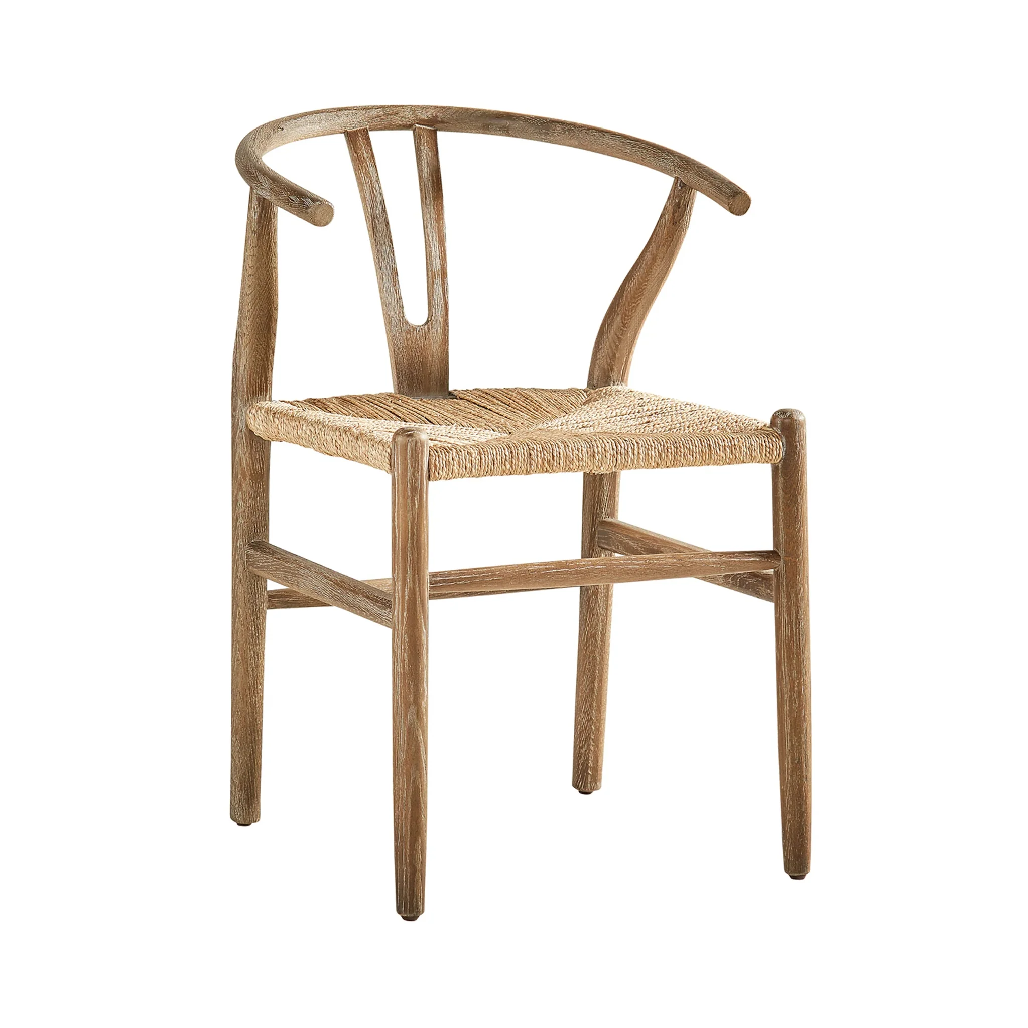 Oak and Seagrass Chair - Image 2
