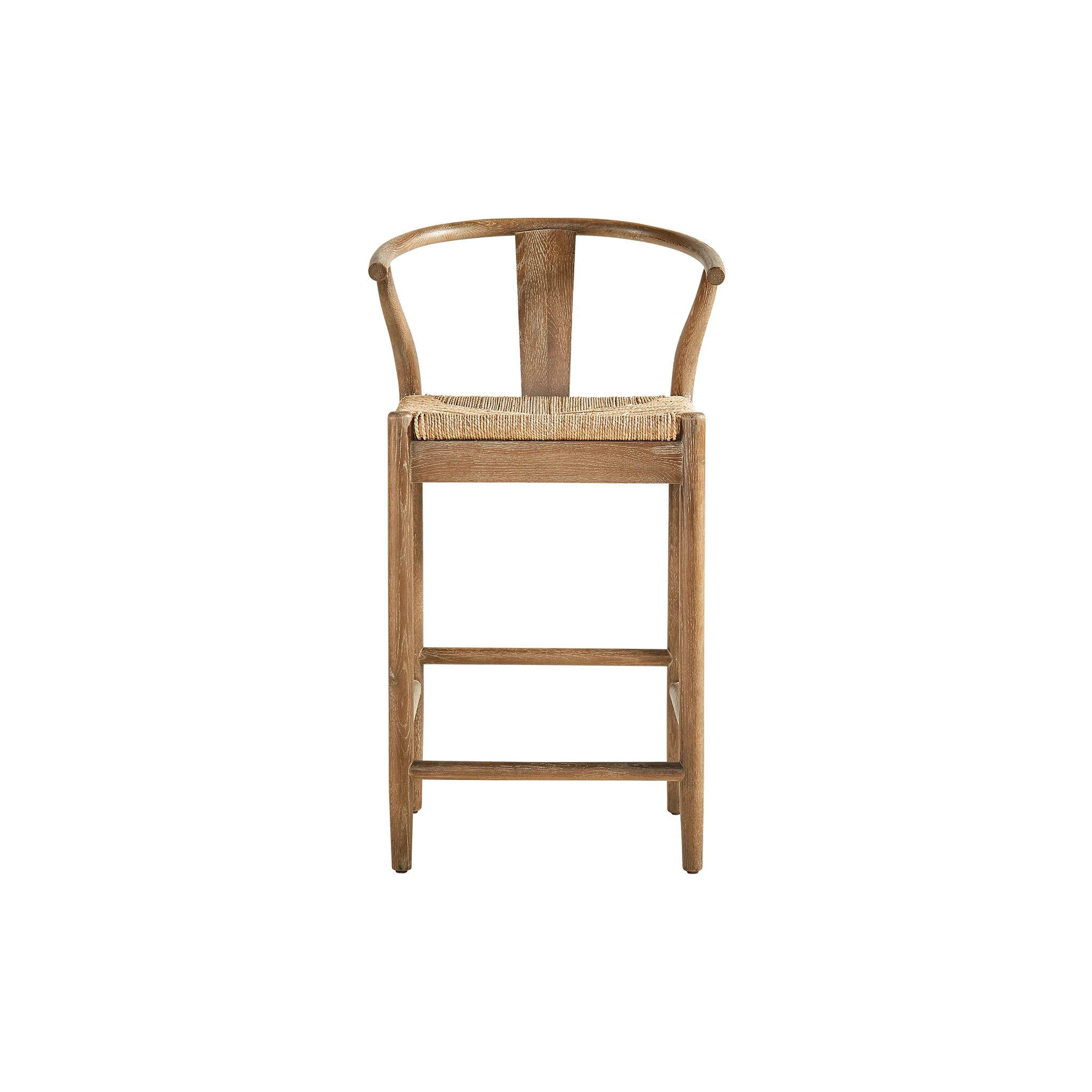 Oak and Seagrass Counter Stool - Image 5