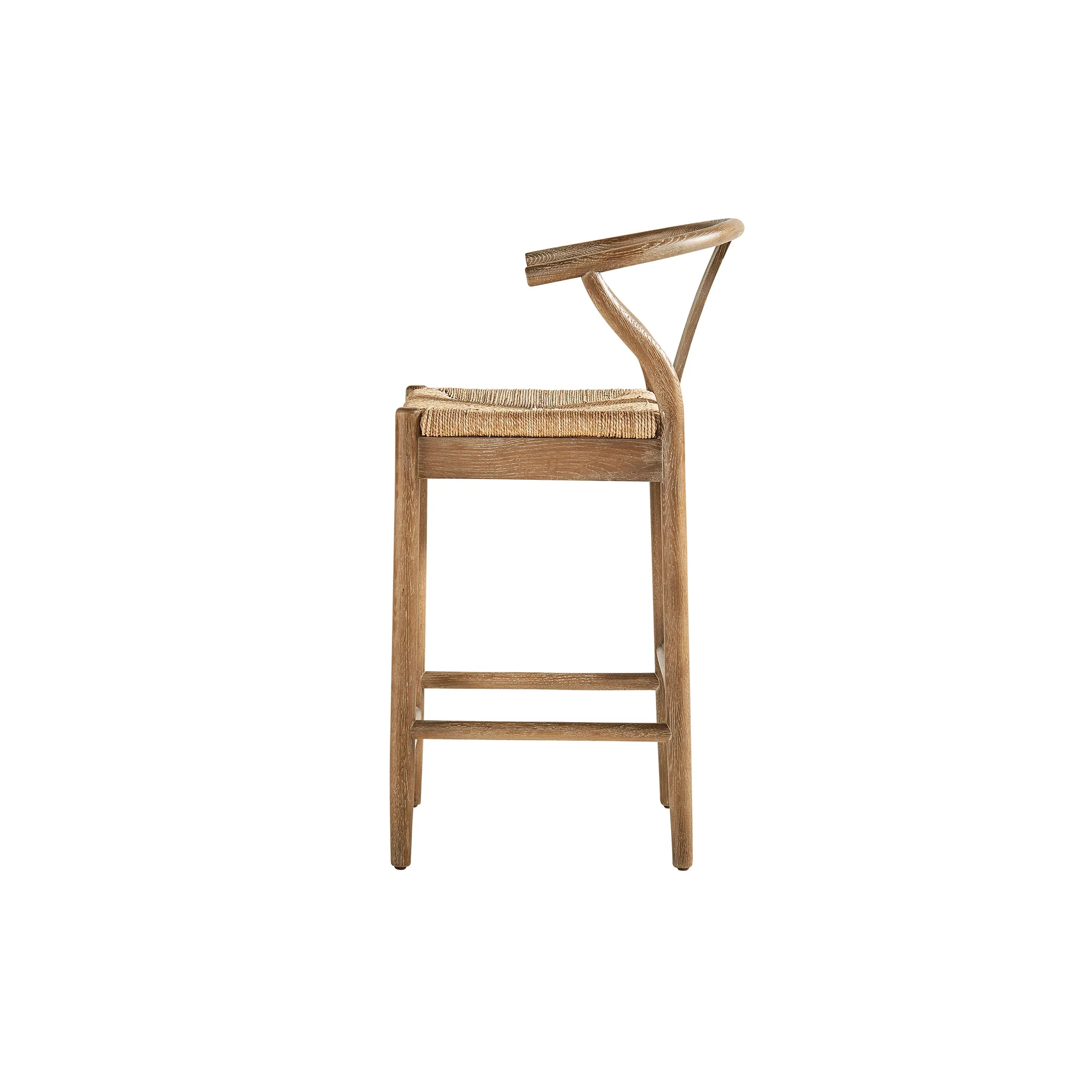 Oak and Seagrass Counter Stool - Image 6