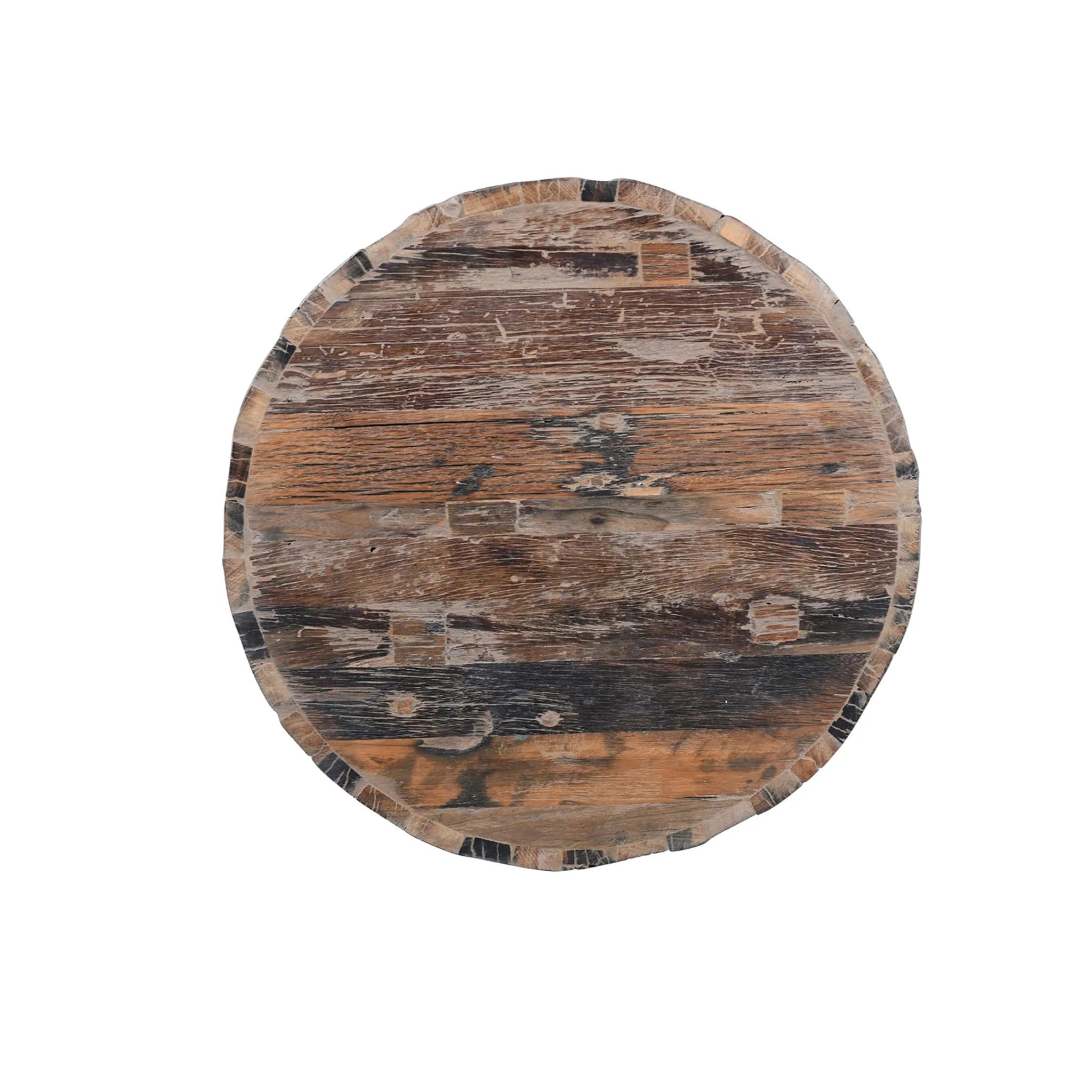Oia Reclaimed Wood Side Table - Image 6