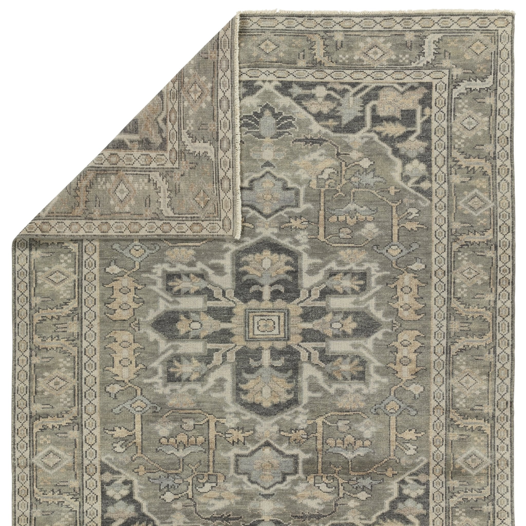 Orelia Medallion Wool Rug - Image 14