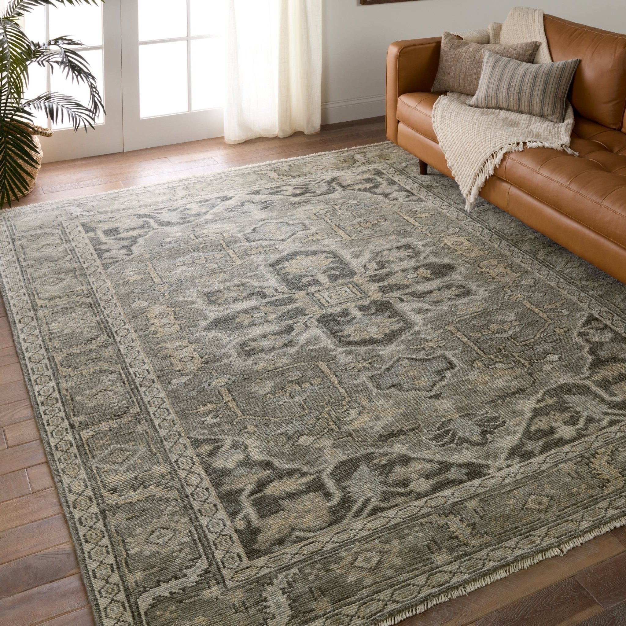 Orelia Medallion Wool Rug - Image 17