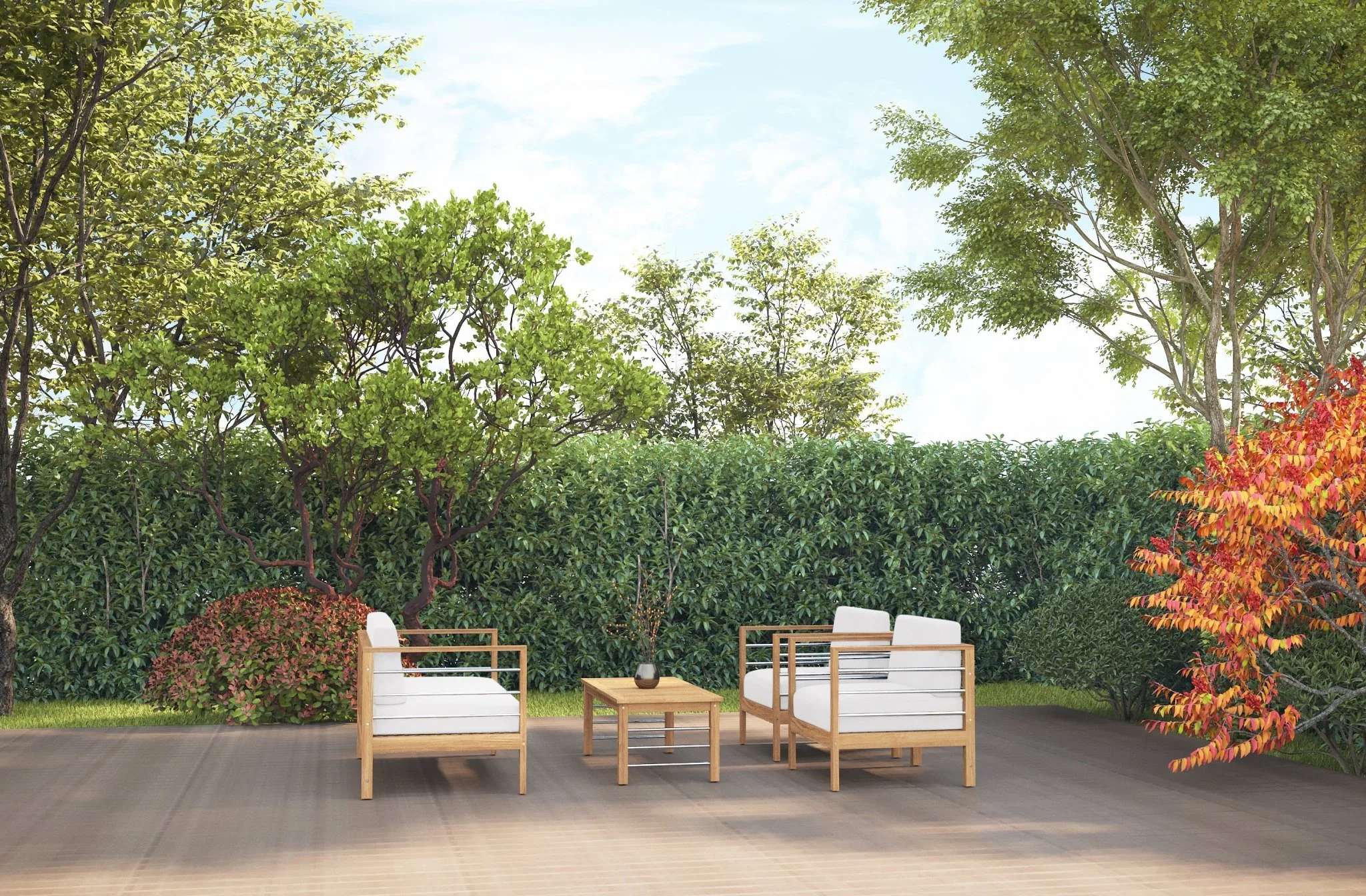 Orivane Teak Lounge Chair - Image 37