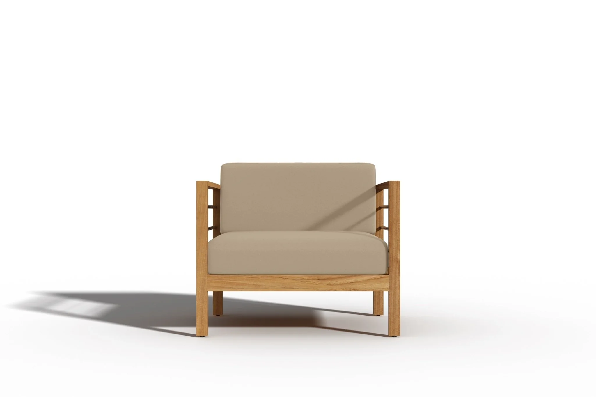 Orivane Teak Lounge Chair - Image 4