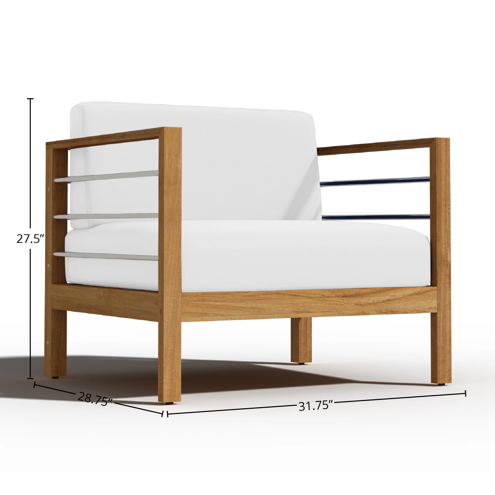 Orivane Teak Lounge Chair - Image 42