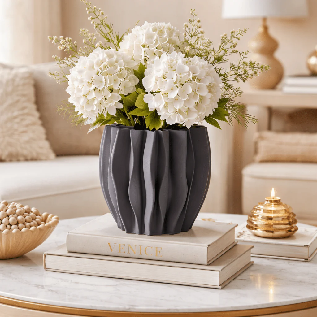 Orren Sculpted Ceramic Vase
