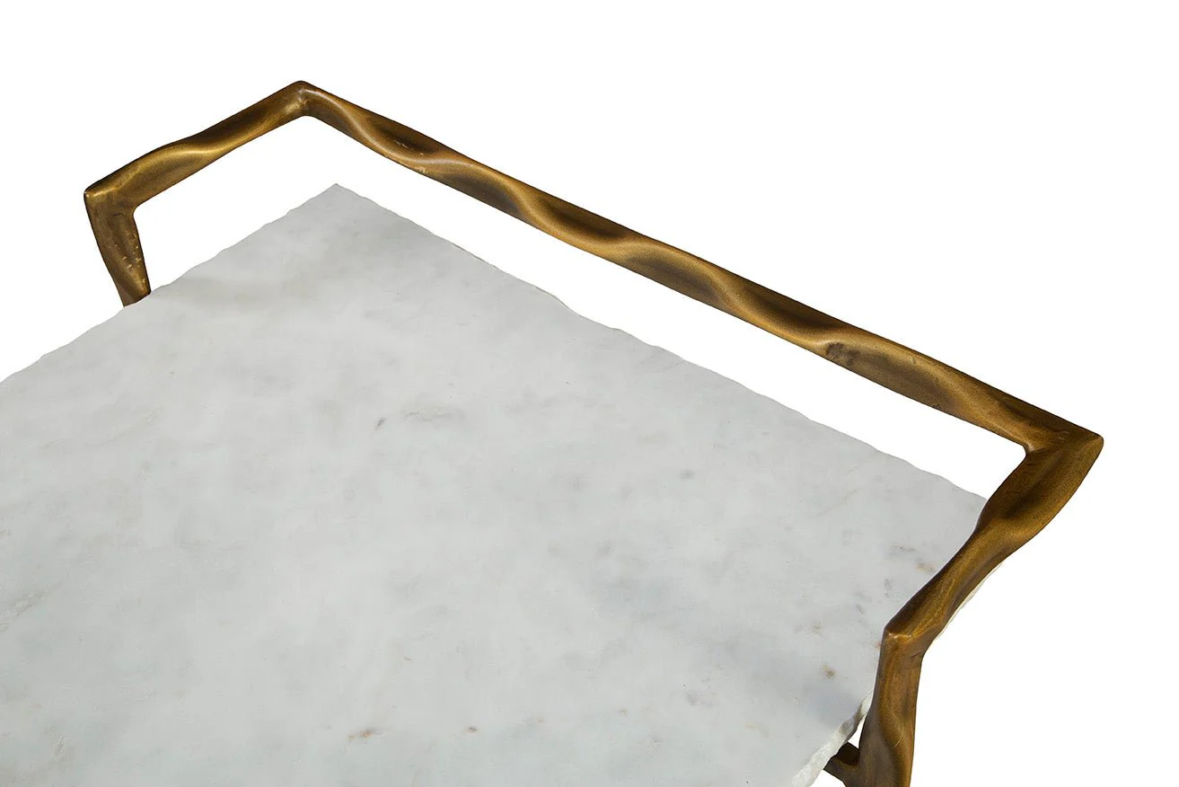 Orsay Marble Bar Cart - Image 6