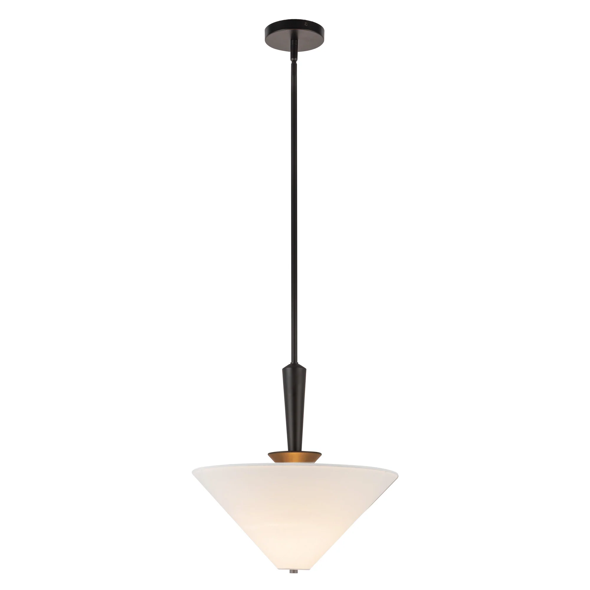 Orvella Linen Cone Pendant - Image 3