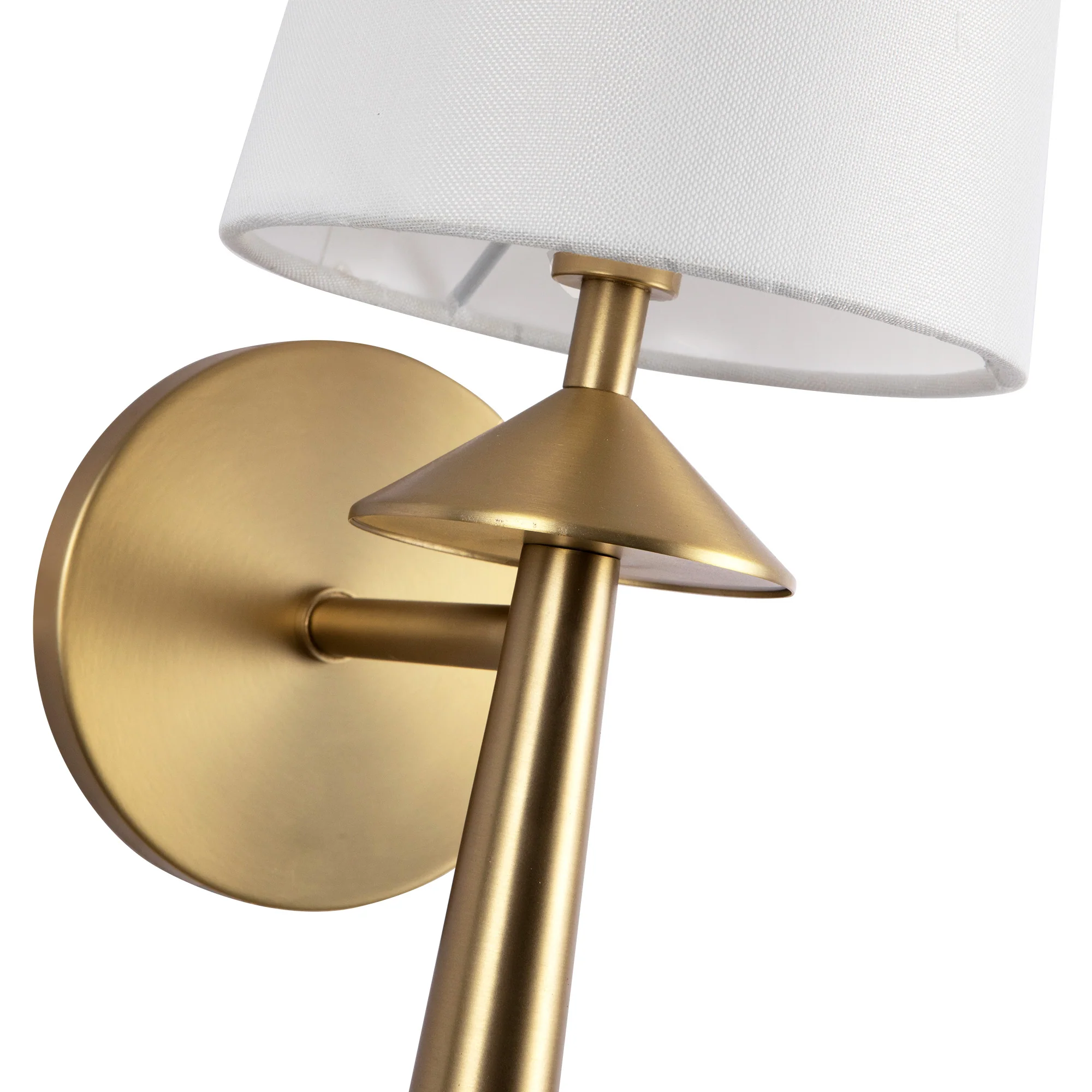 Orvella Linen Shade Sconce - Image 10