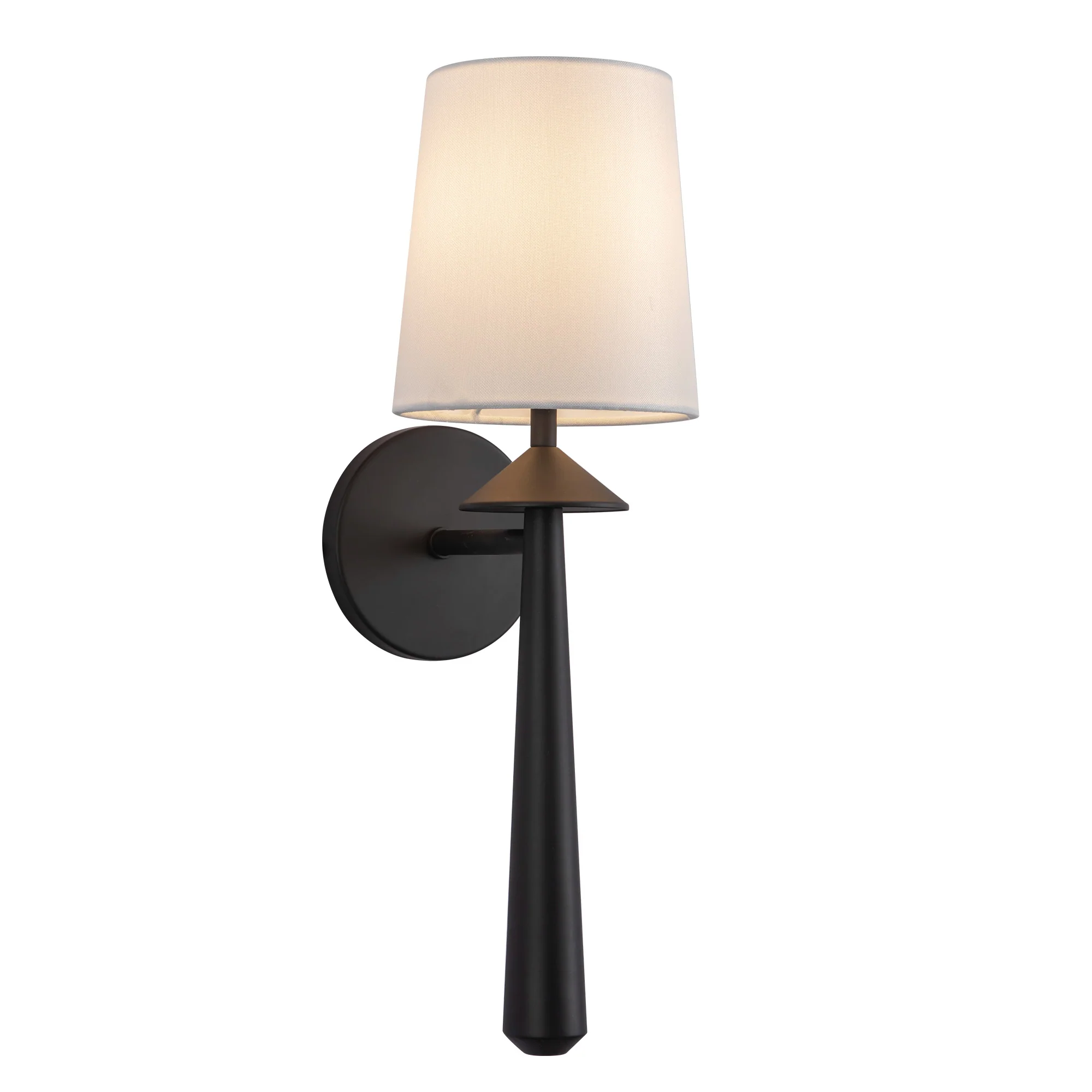 Orvella Linen Shade Sconce - Image 3