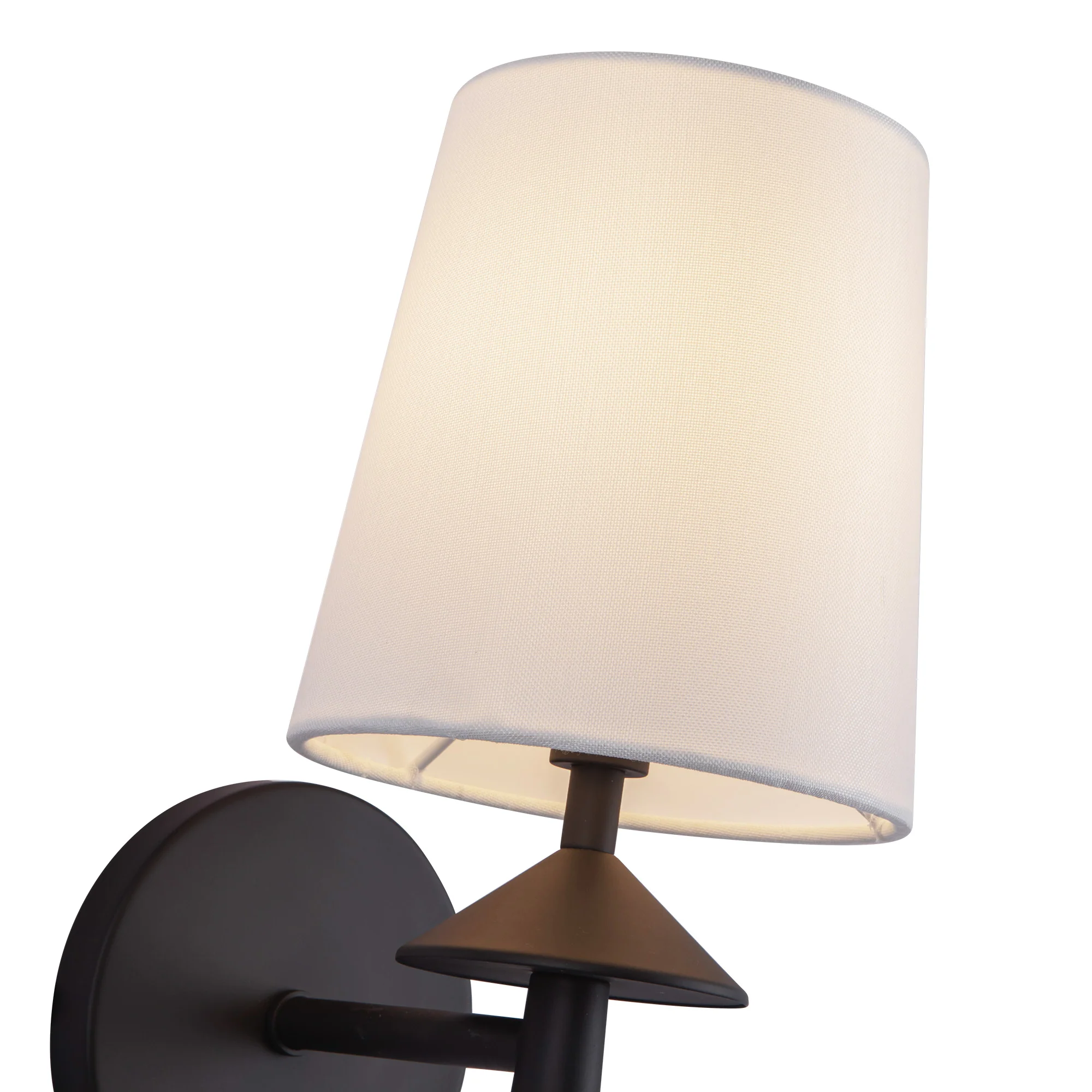Orvella Linen Shade Sconce - Image 4
