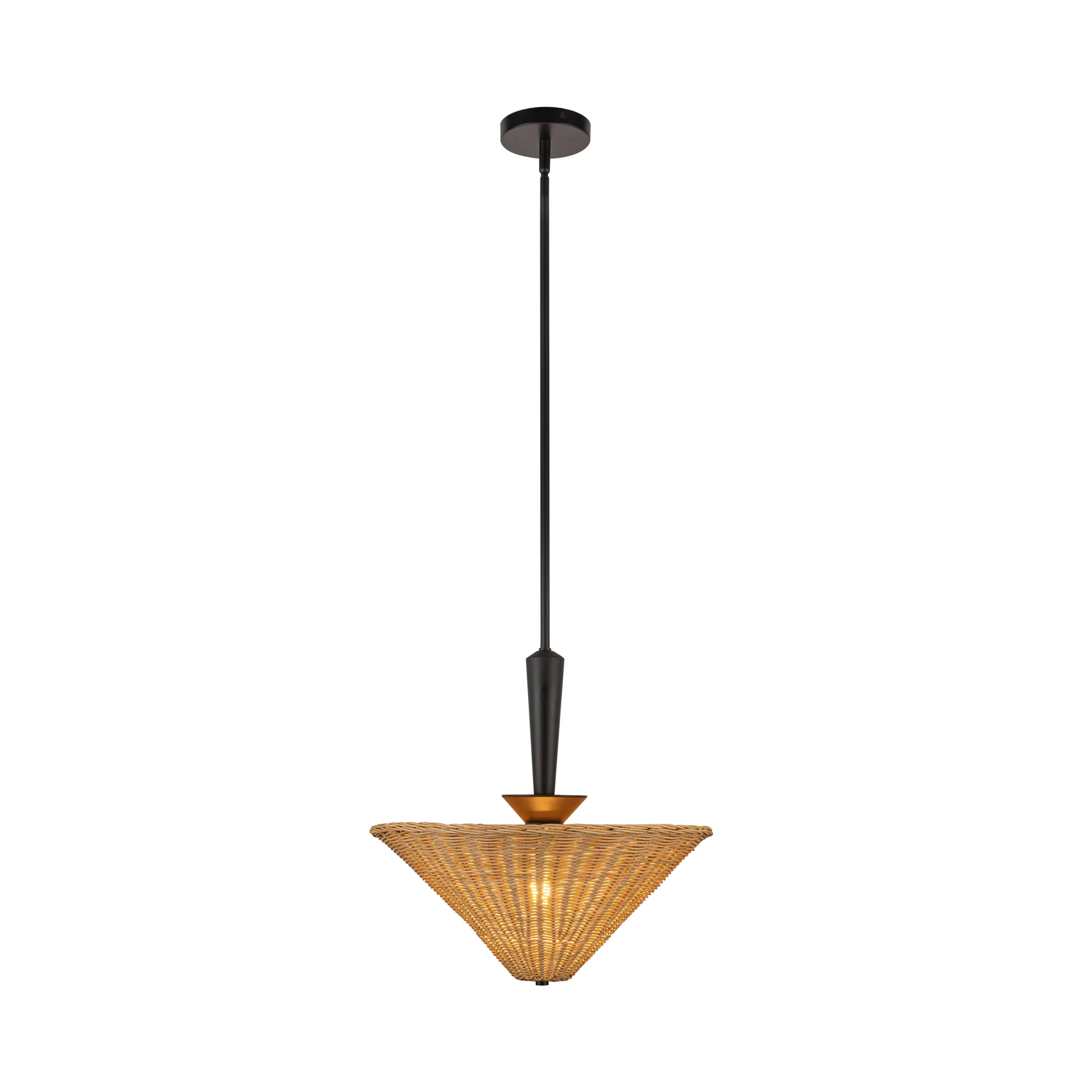 Orvella Rattan Cone Pendant