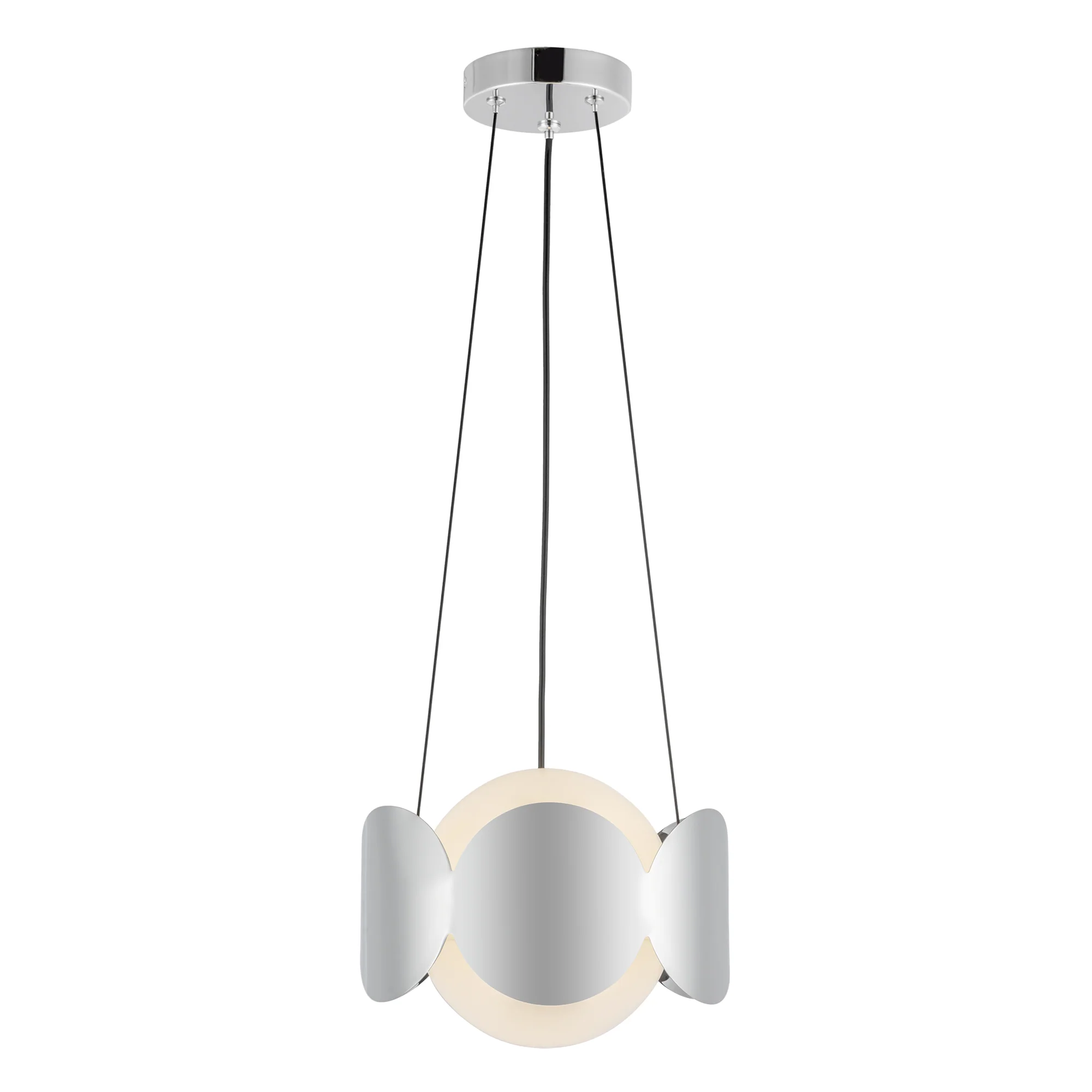 Orvessa Opal Glass Chandelier - Image 15