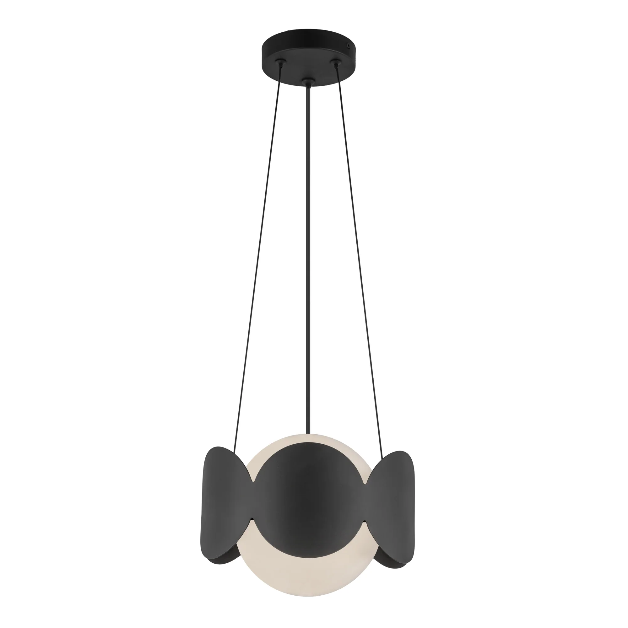 Orvessa Opal Glass Chandelier - Image 5