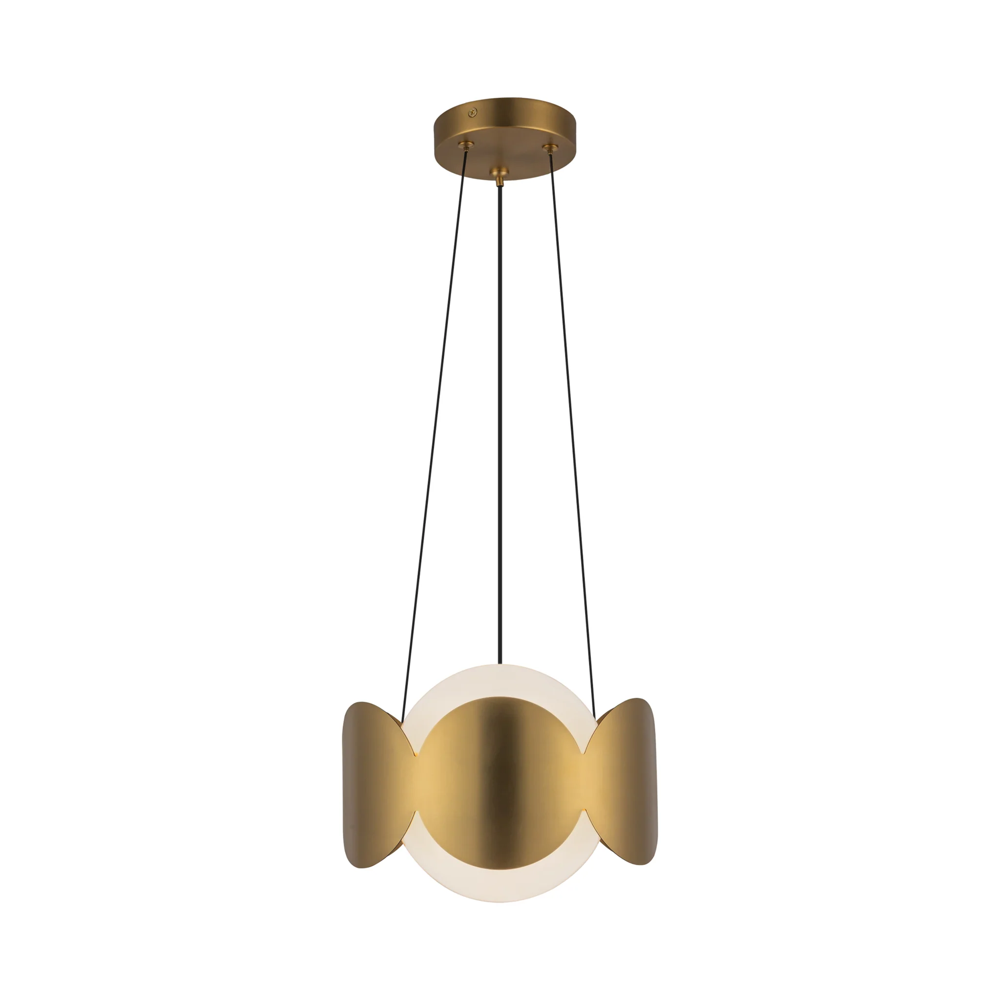Orvessa Opal Glass Chandelier - Image 7