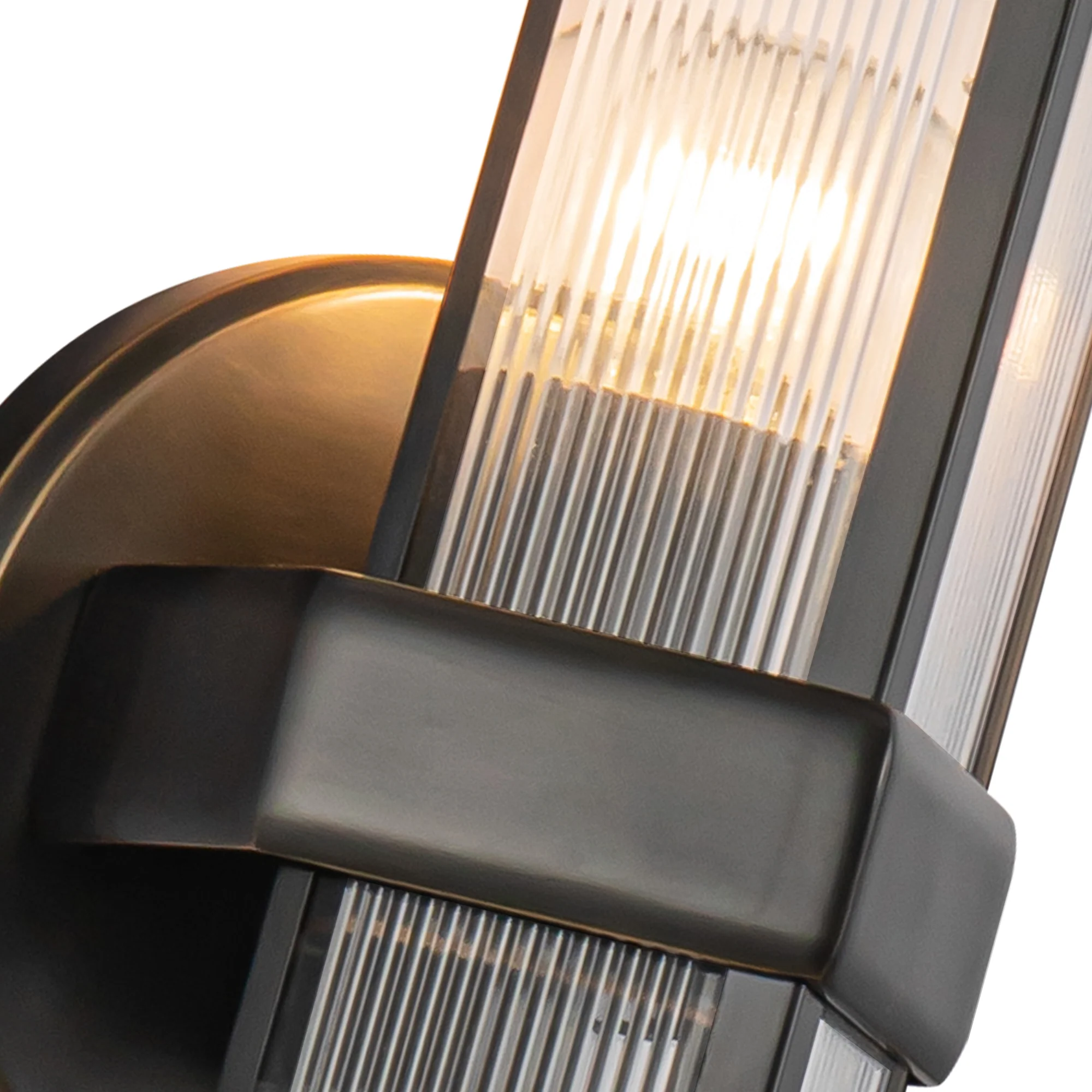 Peiran Ribbed Glass Sconce - Image 2