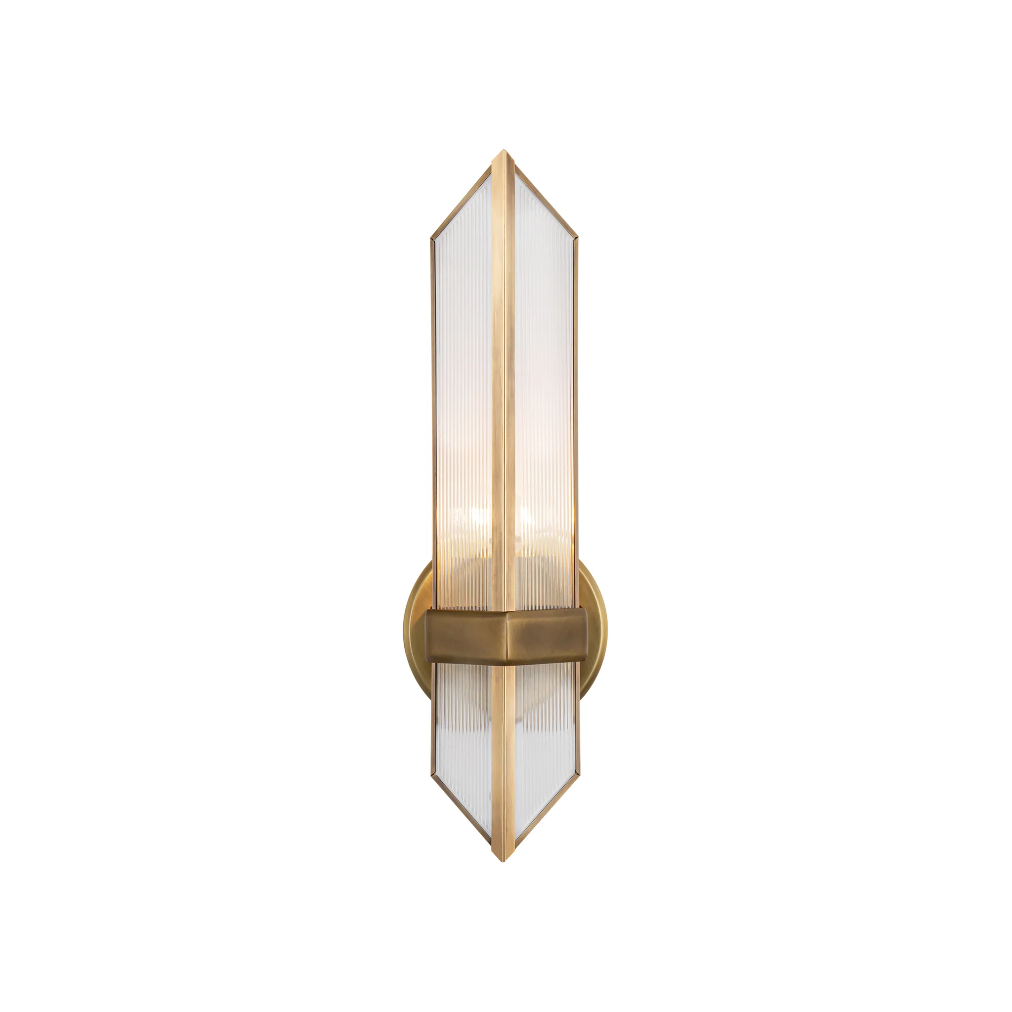 Peiran Ribbed Glass Sconce - Image 4