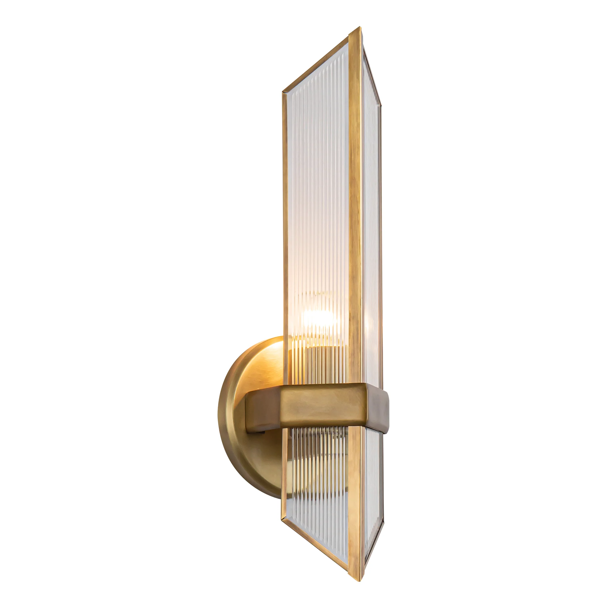 Peiran Ribbed Glass Sconce - Image 6