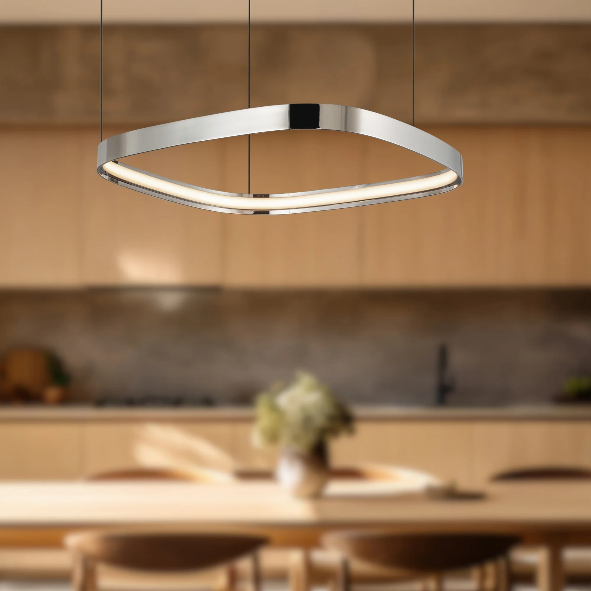 Penholde LED Metal Pendant Chandelier - Image 11