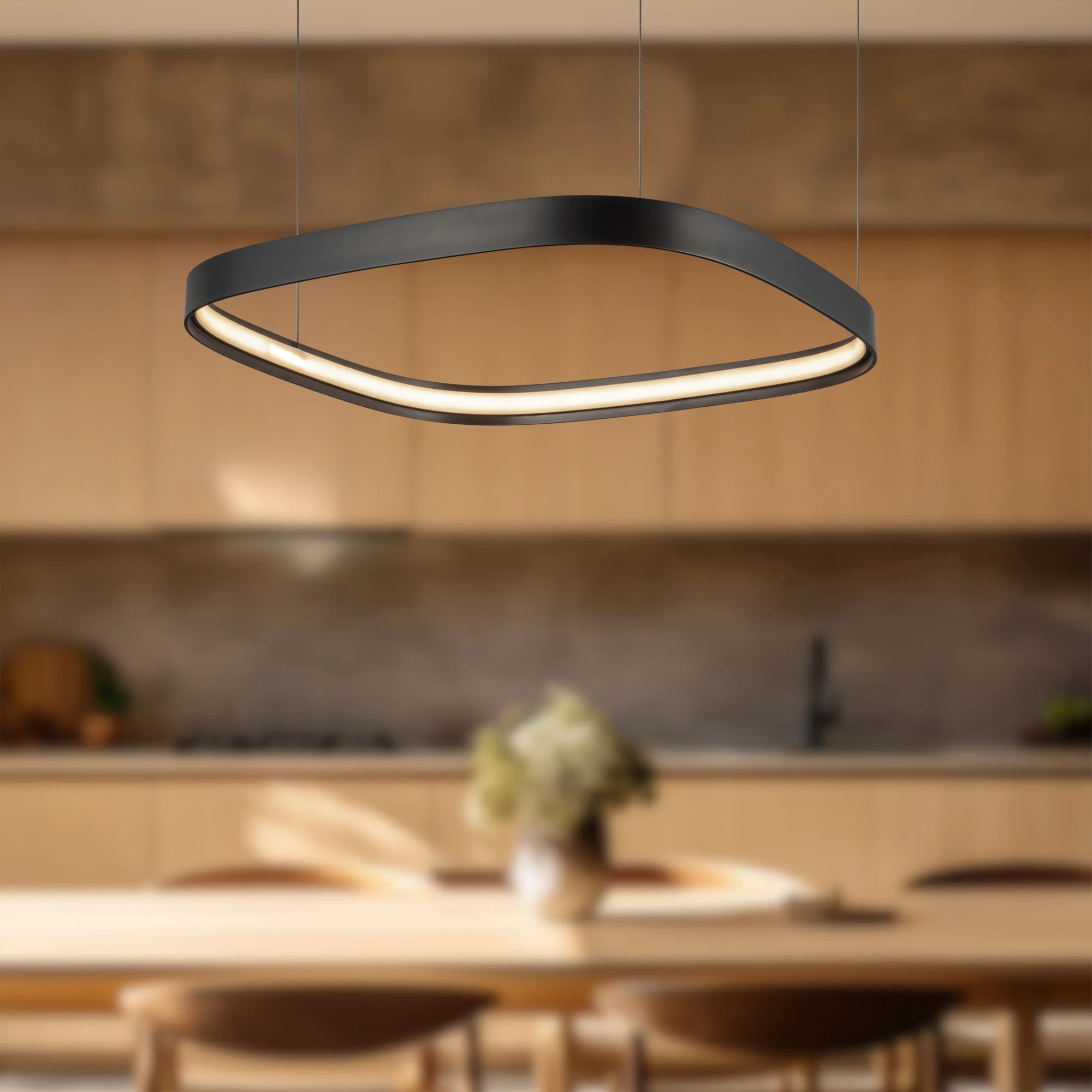 Penholde LED Metal Pendant Chandelier - Image 2