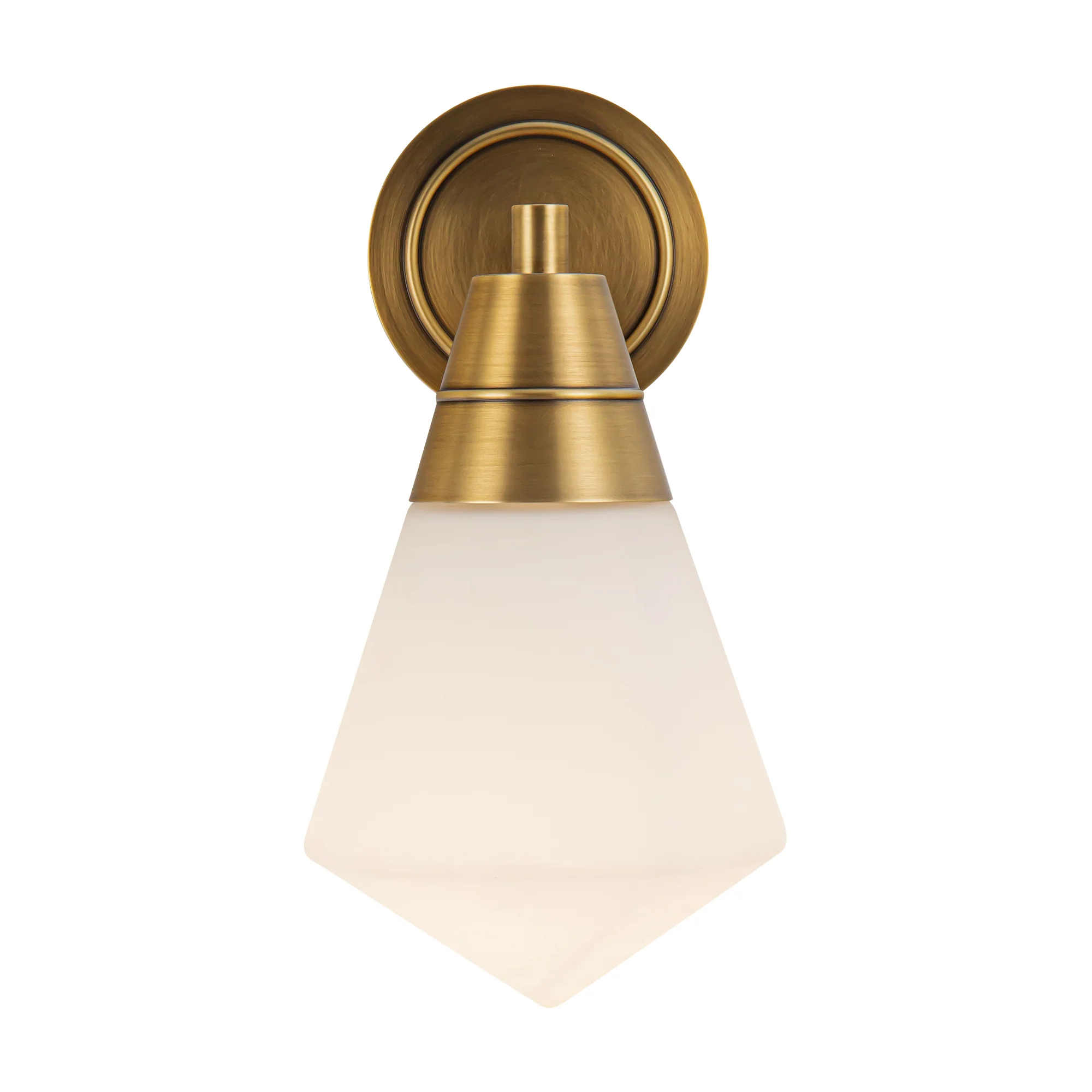 Penrose Brass Opal Wall Sconce - Image 5