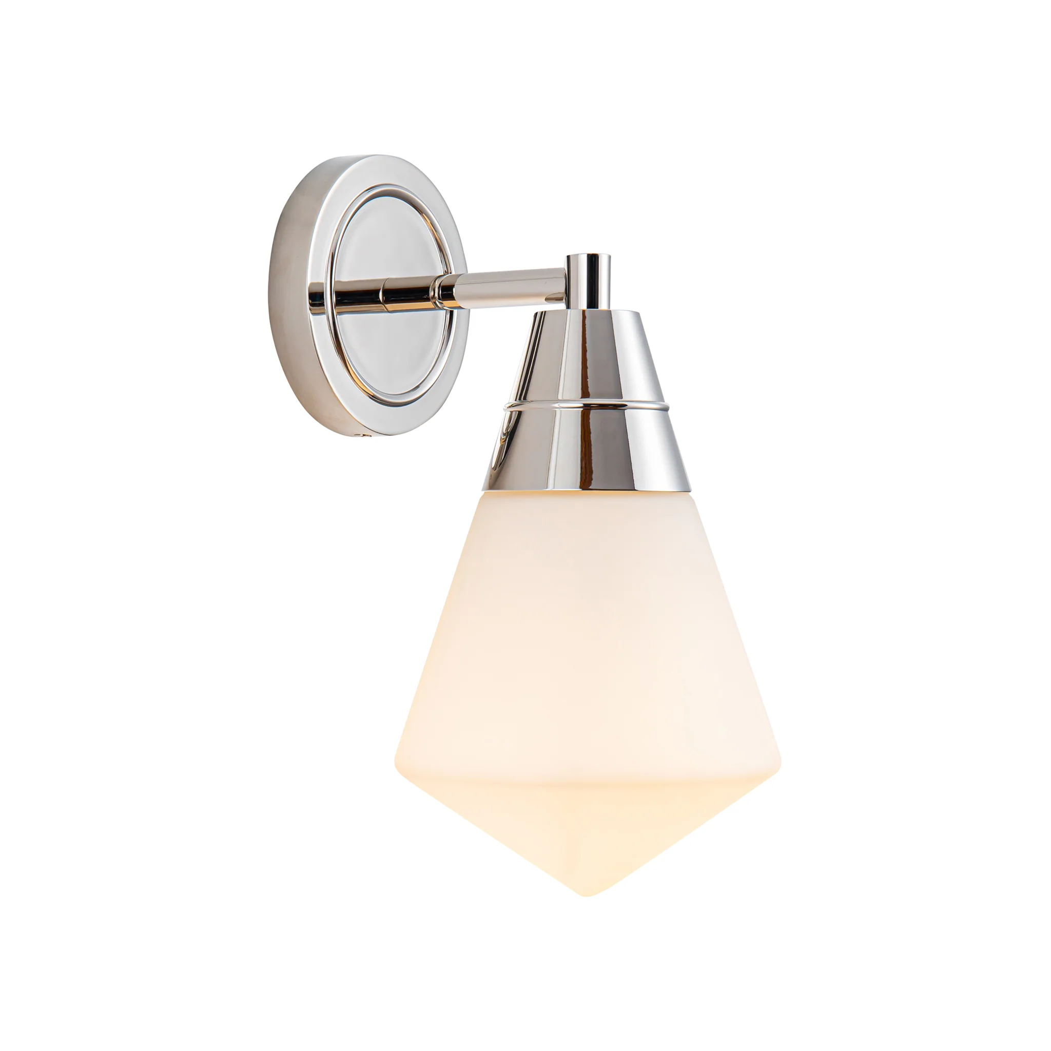 Penrose Brass Opal Wall Sconce - Image 7