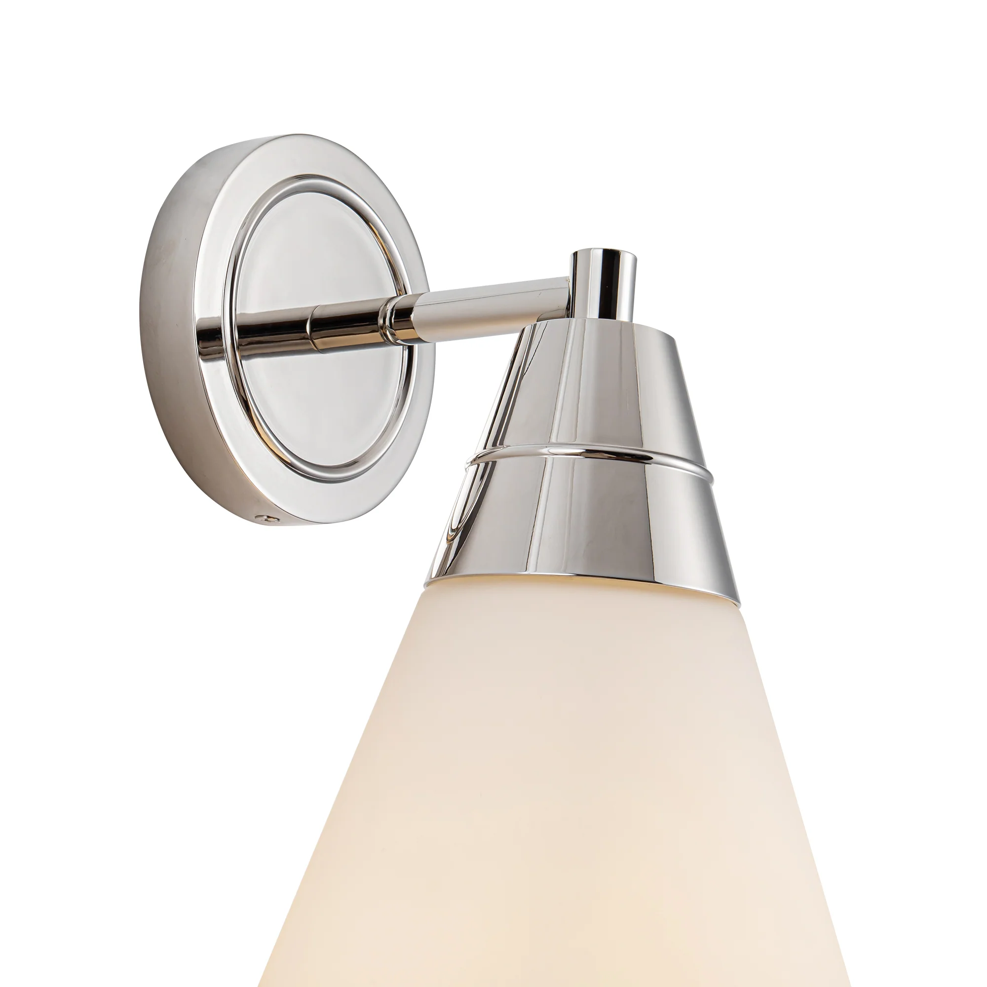 Penrose Brass Opal Wall Sconce - Image 9