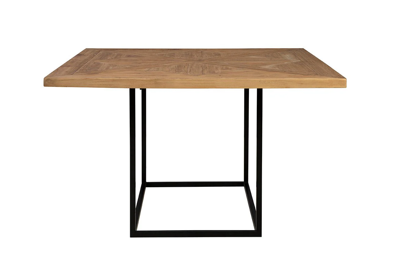 Piacenza Parquet Wood Dining Table - Image 3
