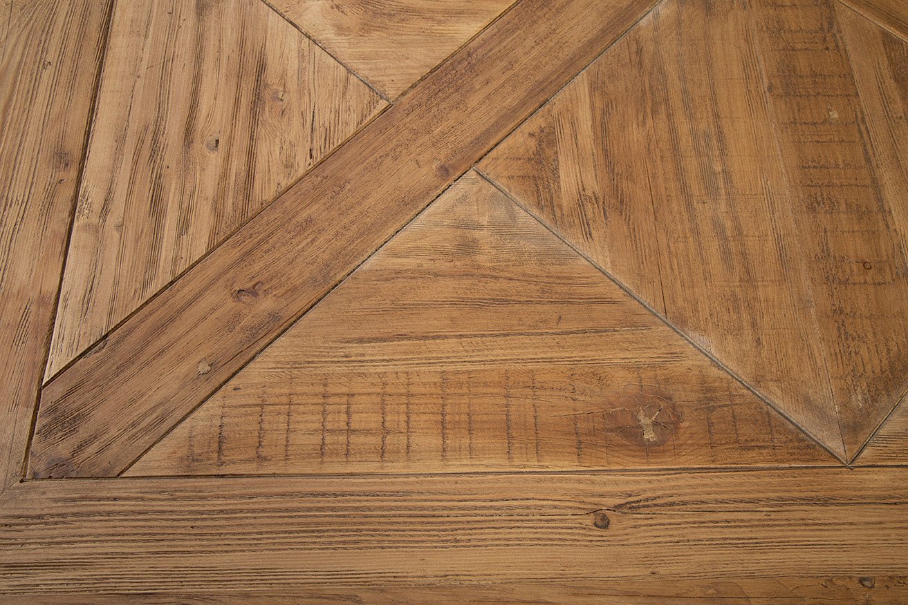 Piacenza Parquet Wood Dining Table - Image 5