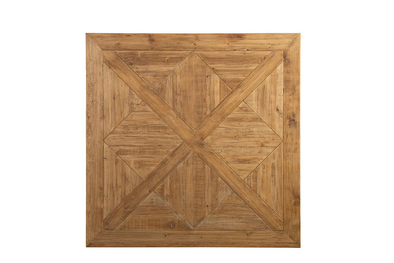 Piacenza Parquet Wood Dining Table - Image 6