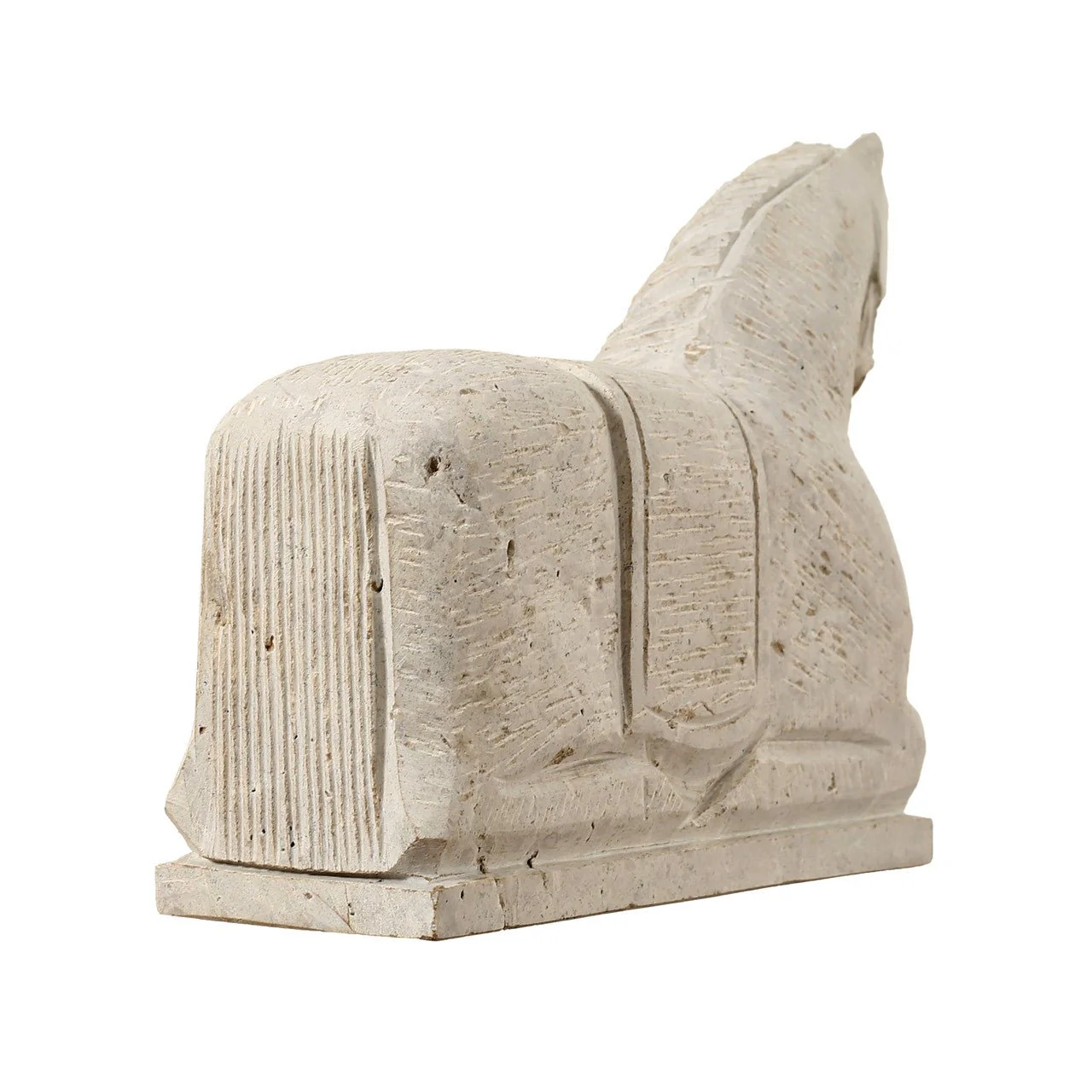 Qinshan Travertine Horse Statue - Image 5