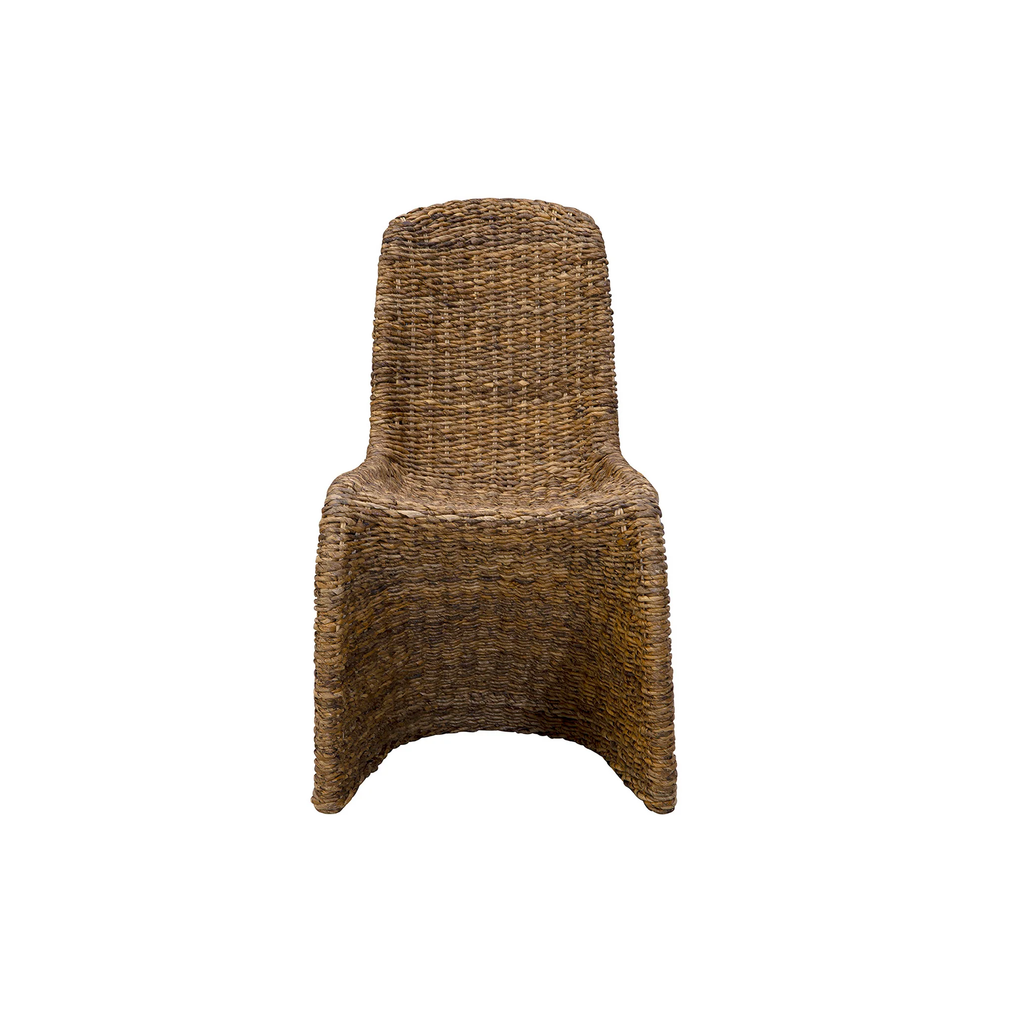 Ragusa Woven Seagrass Side Chair - Image 5