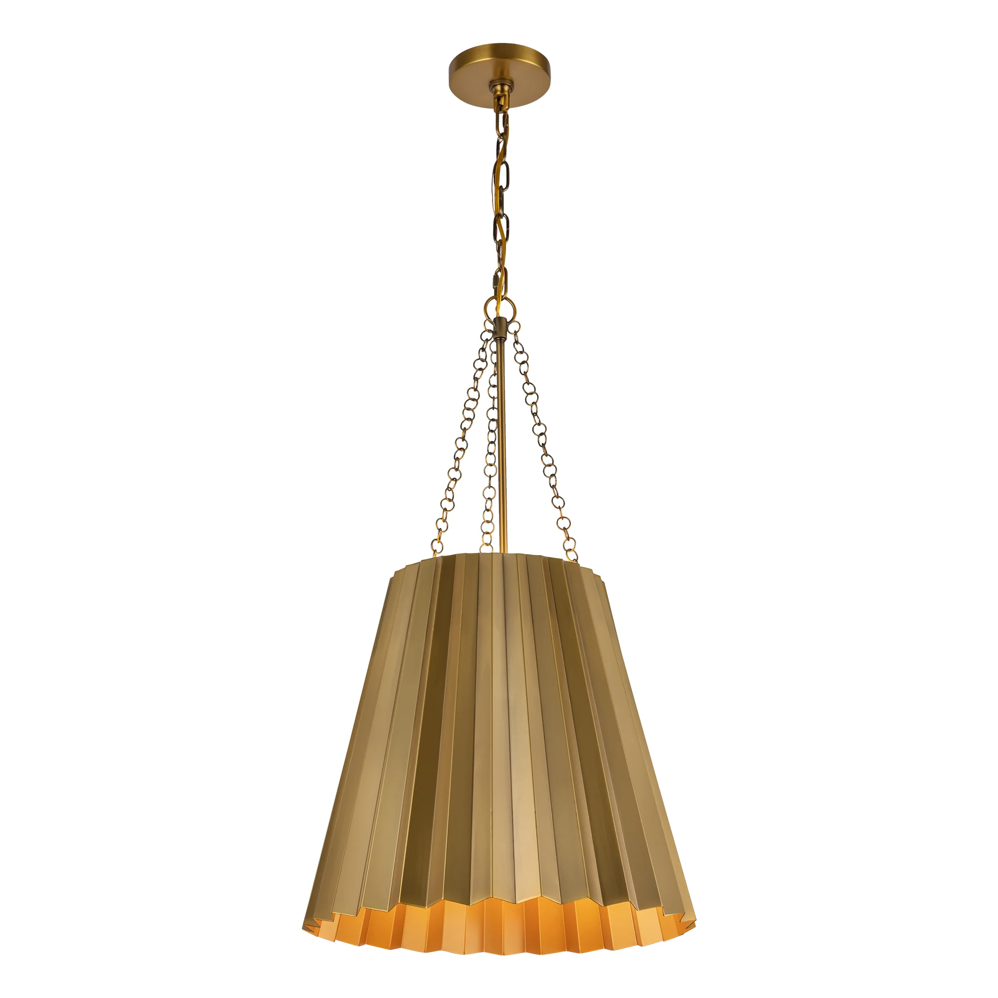 Ravelle Grande Pleated Pendant - Image 11