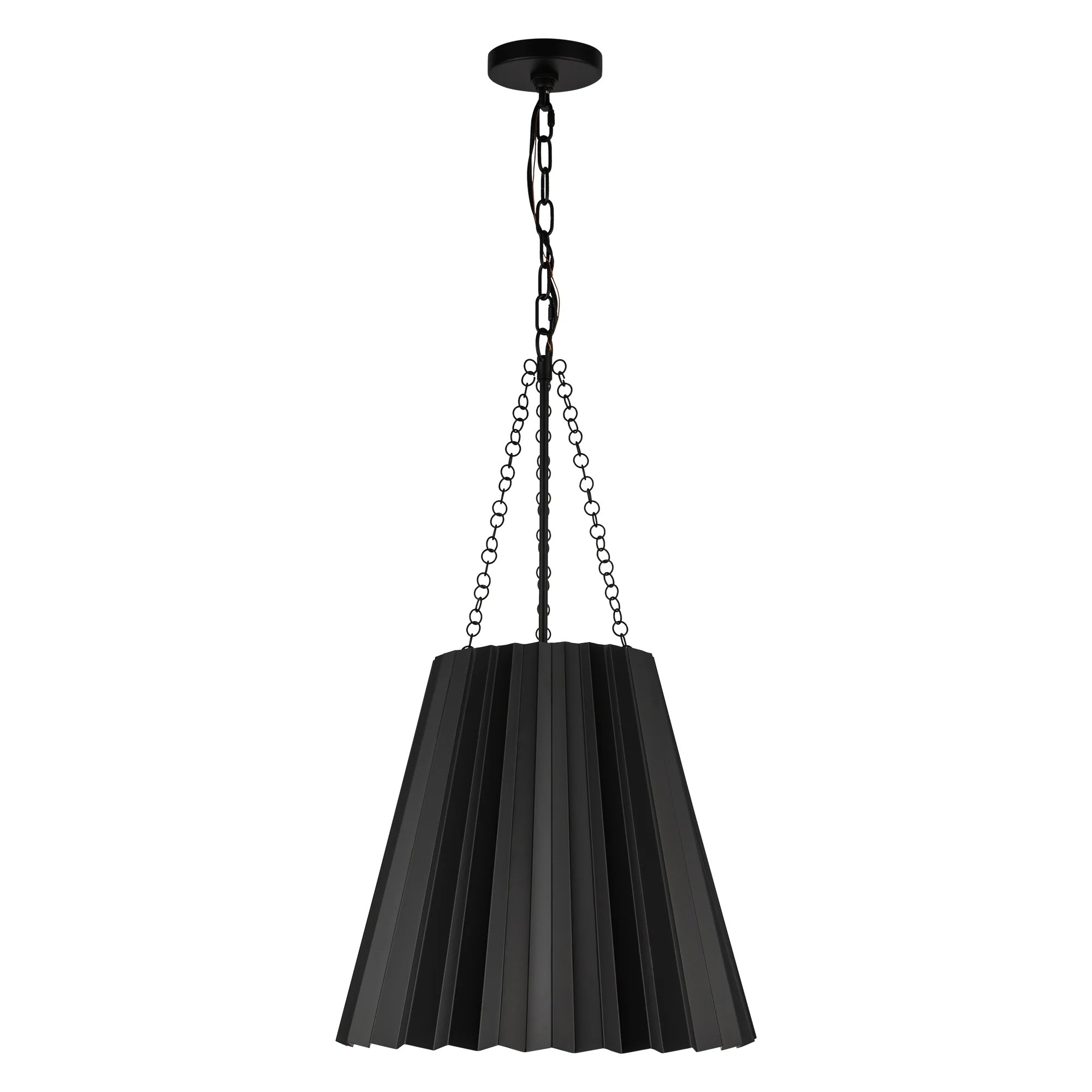 Ravelle Grande Pleated Pendant - Image 2