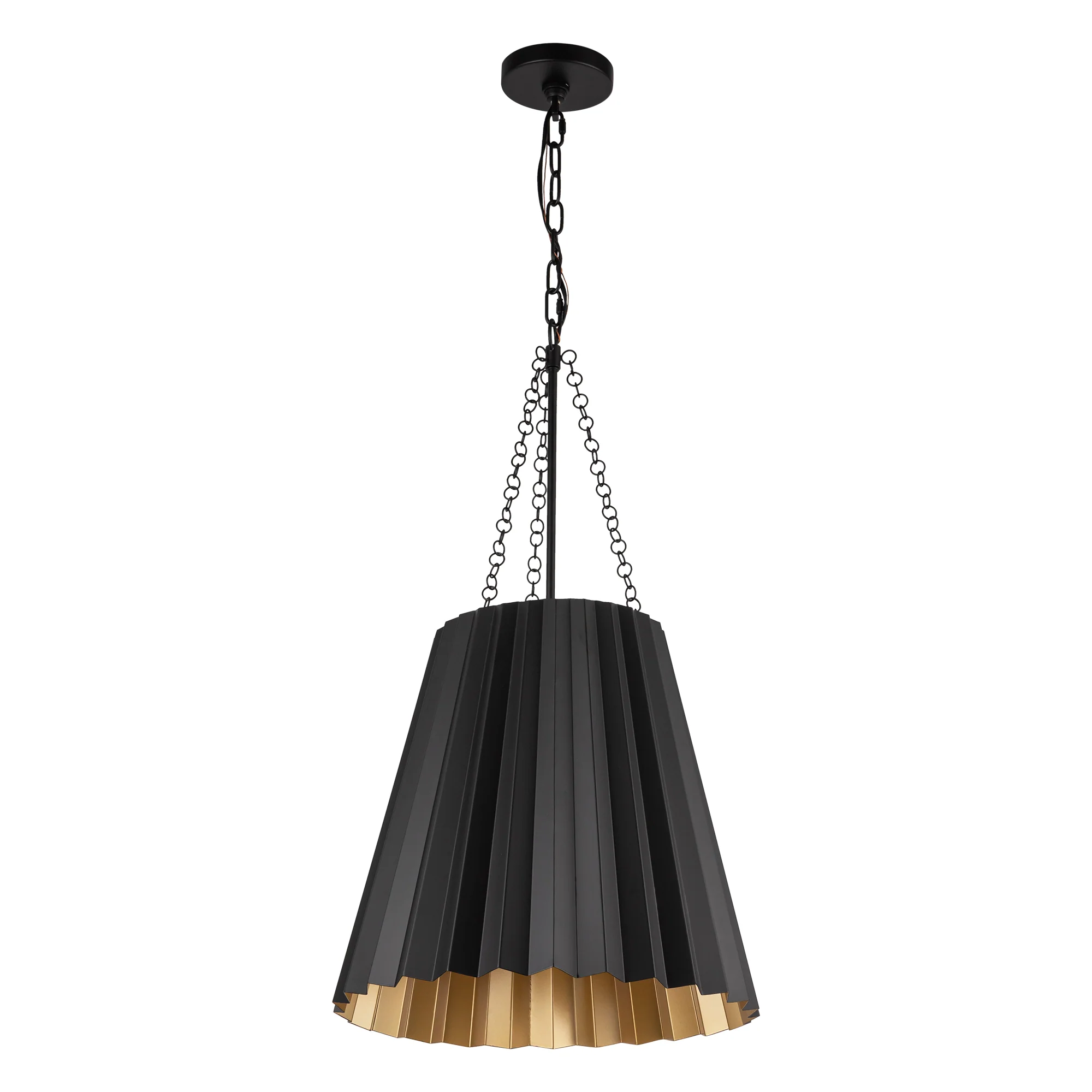 Ravelle Grande Pleated Pendant - Image 3
