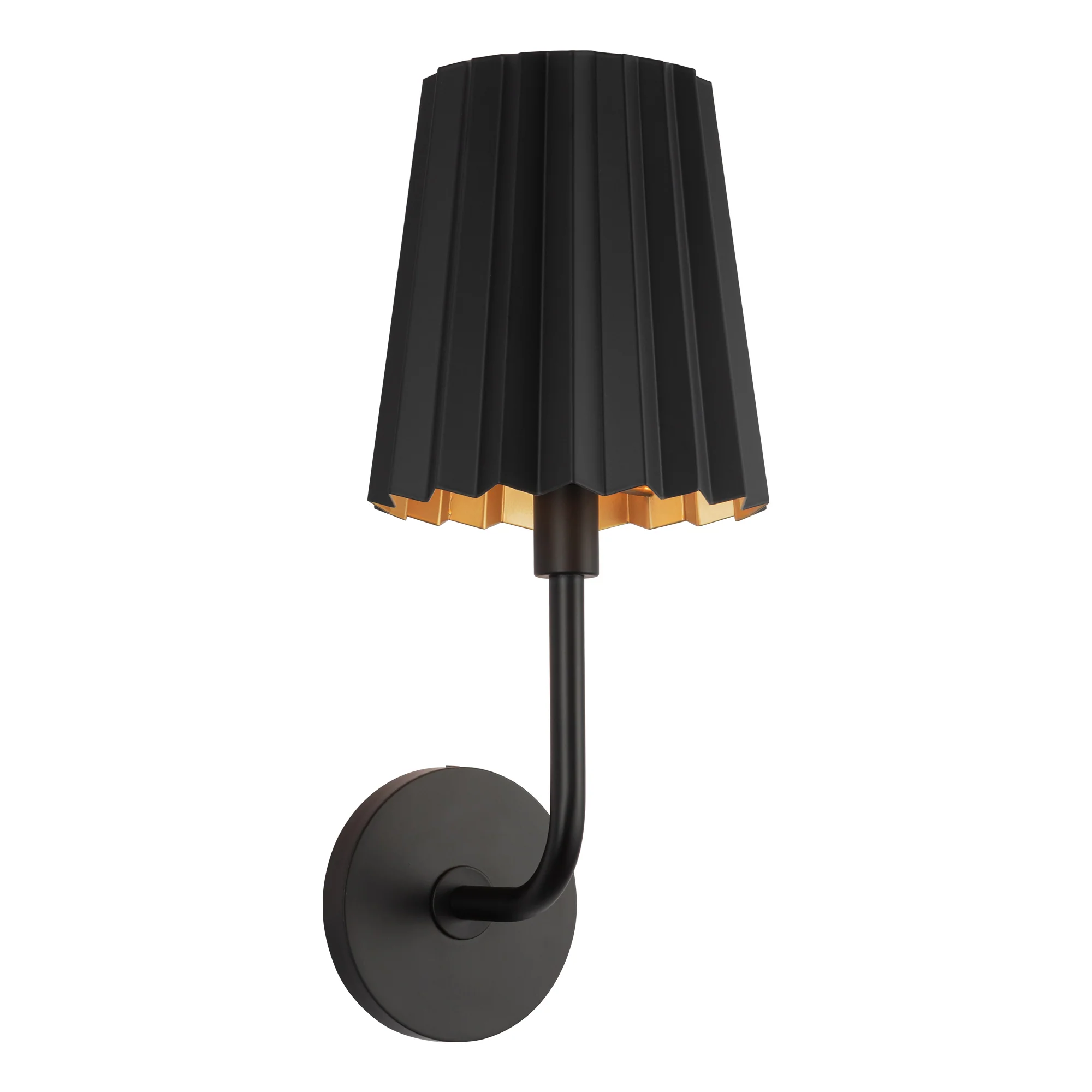 Ravelle Pleated Wall Sconce - Image 3