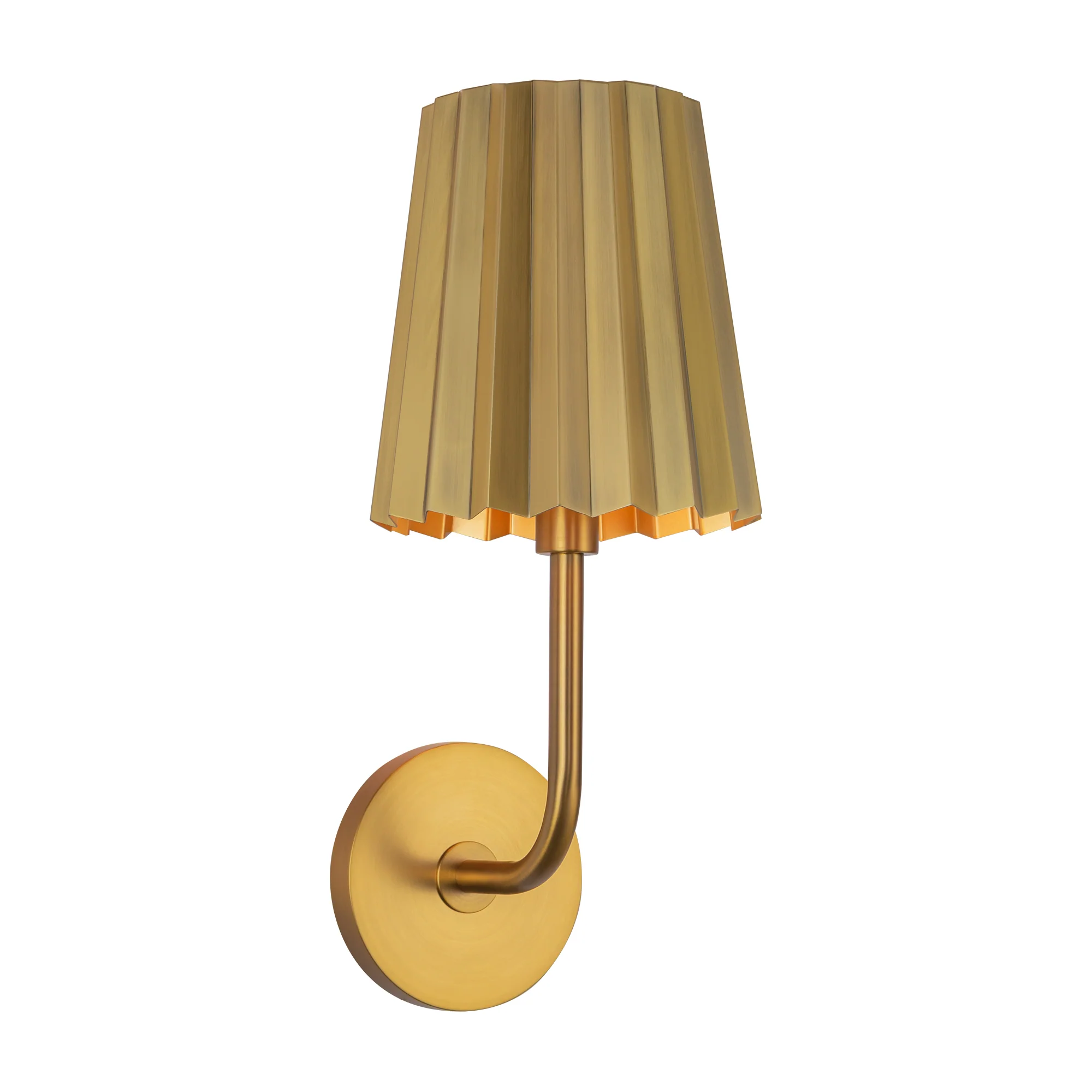 Ravelle Pleated Wall Sconce - Image 8
