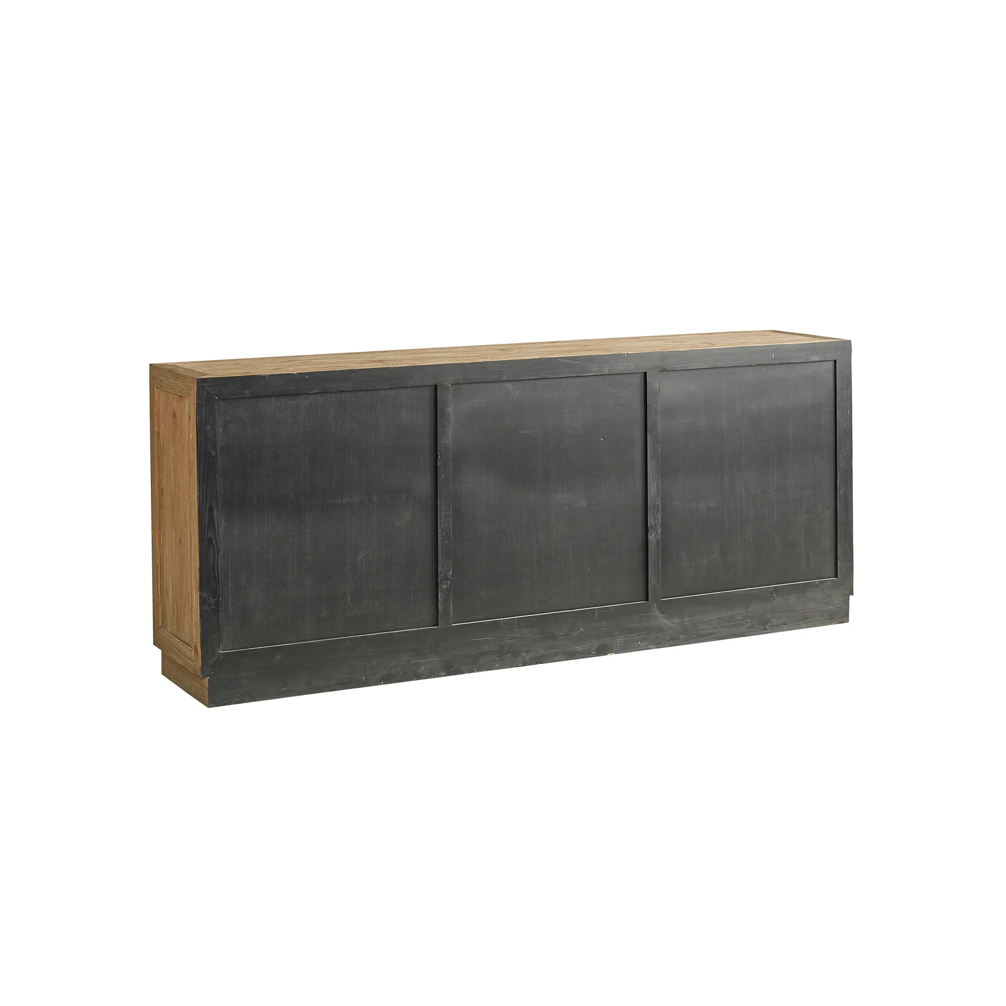 Reclaimed Pine Glass Front Sideboard - Image 5
