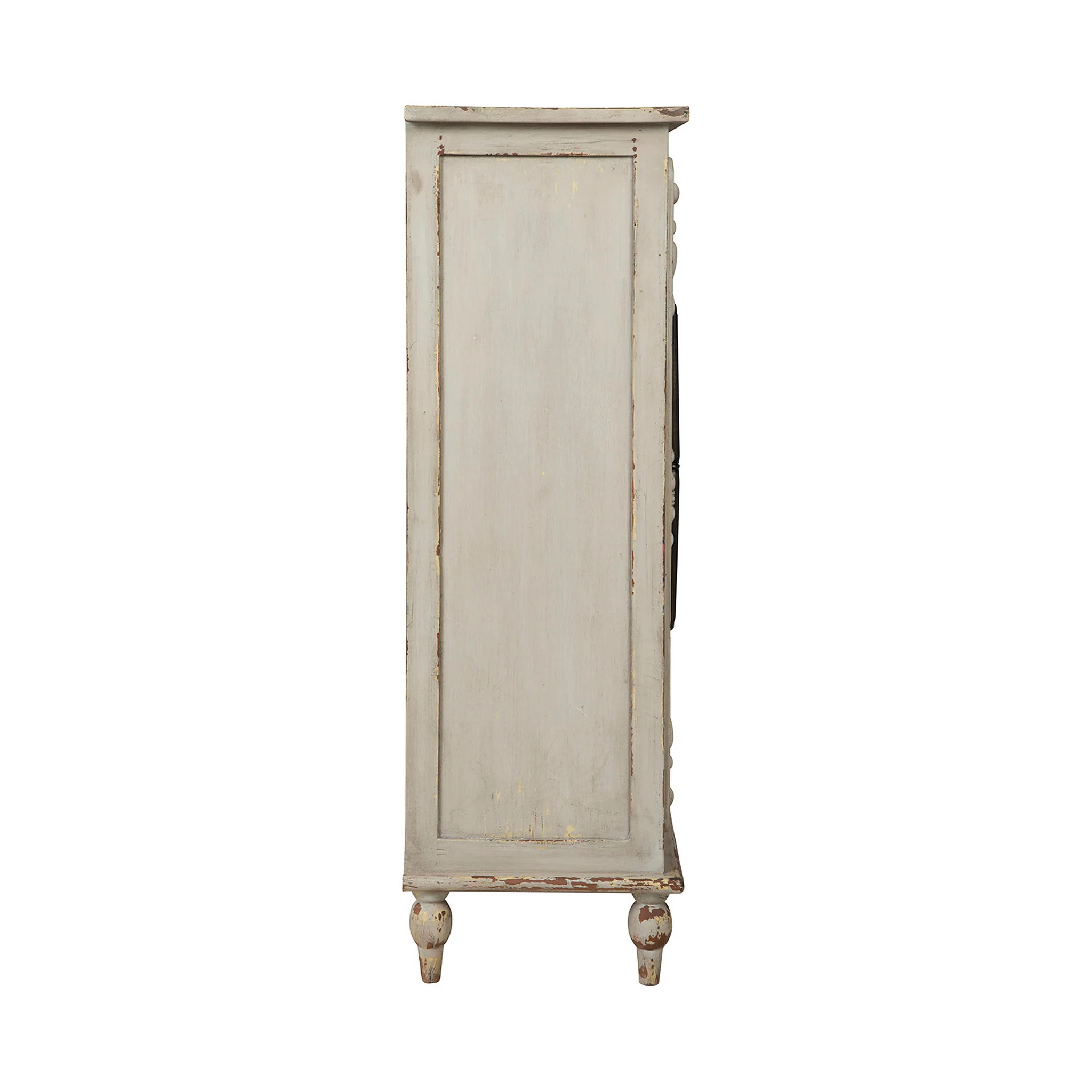 Rhys Distressed Wood Cabinet - Image 5