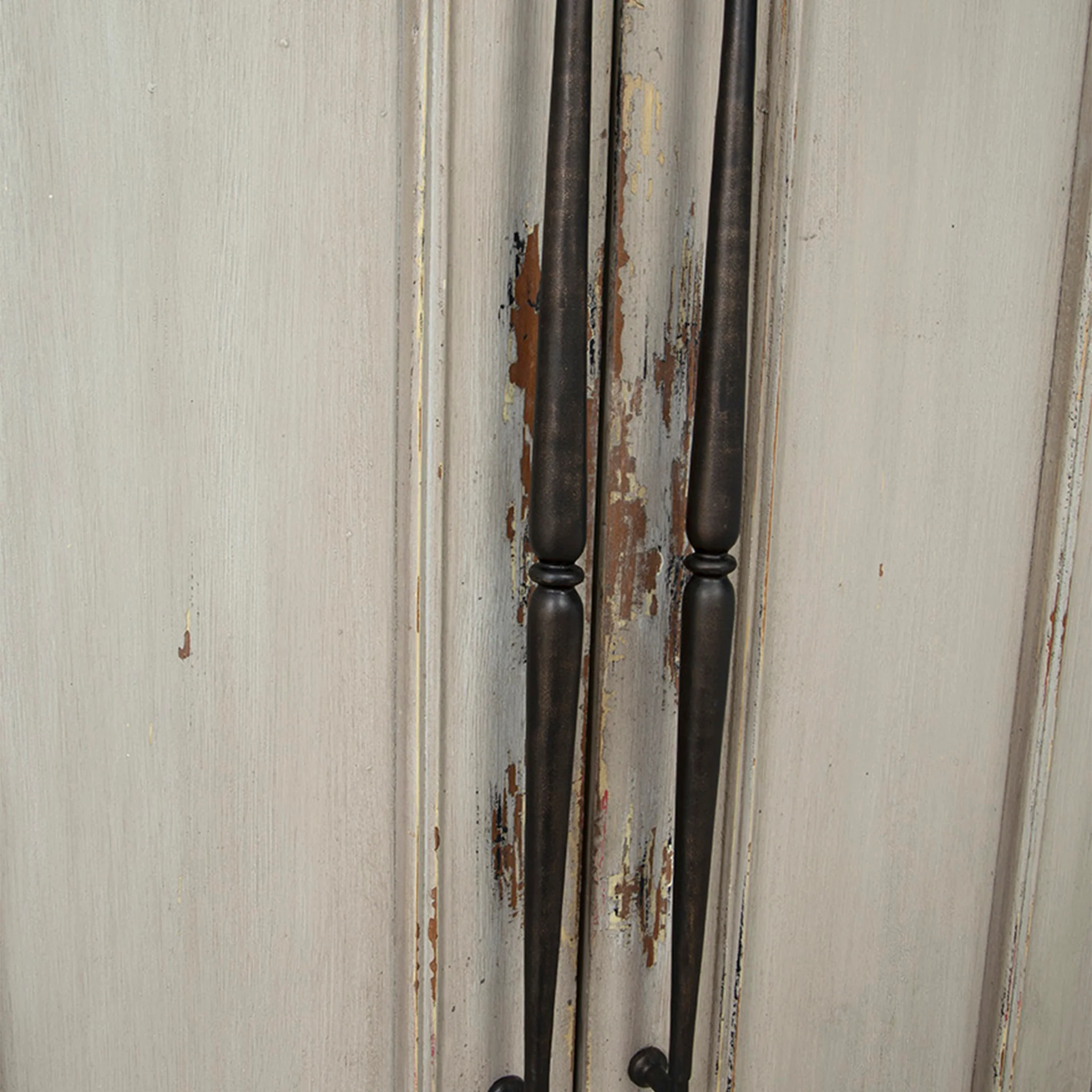 Rhys Distressed Wood Cabinet - Image 8