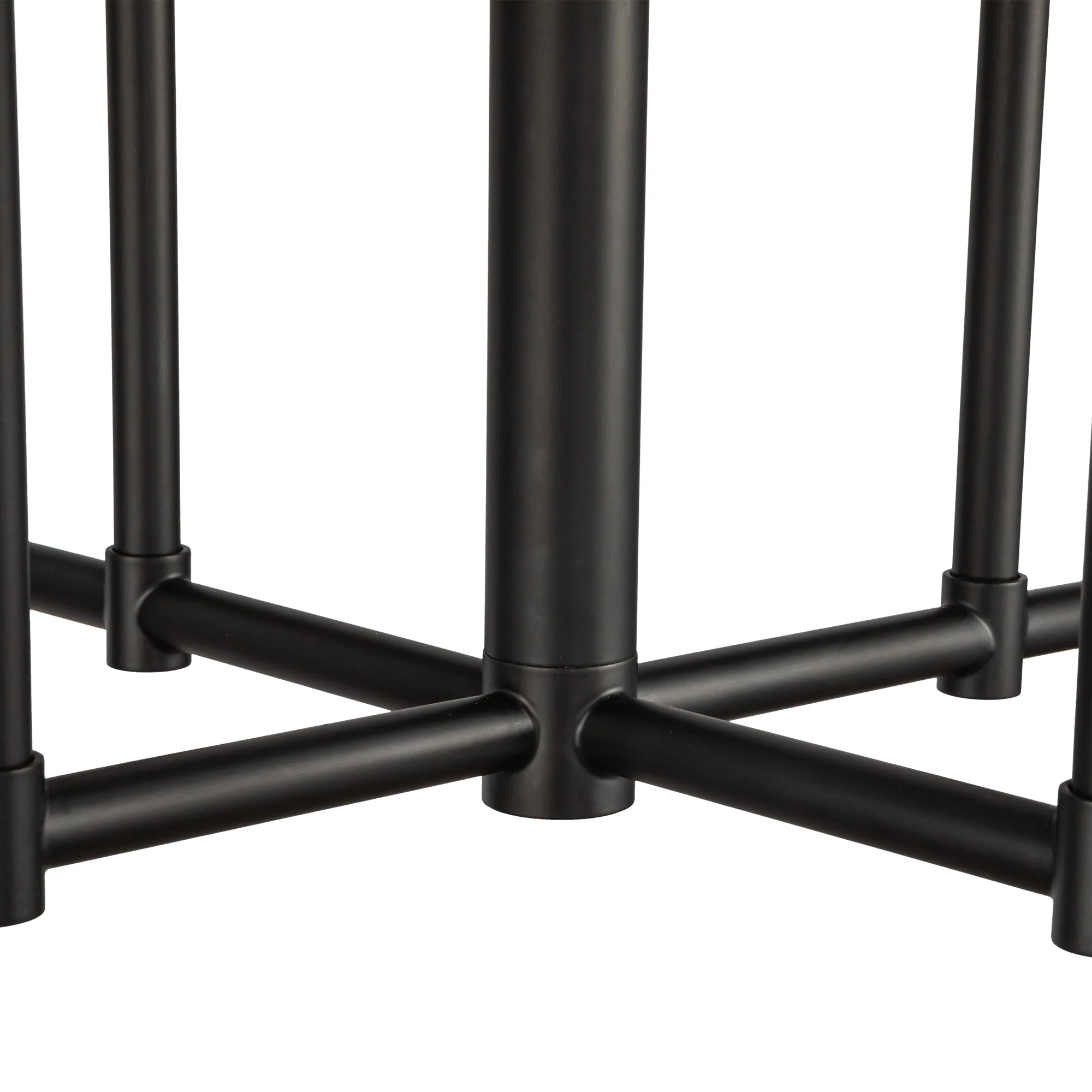 Rive Pleated Metal Chandelier - Image 13