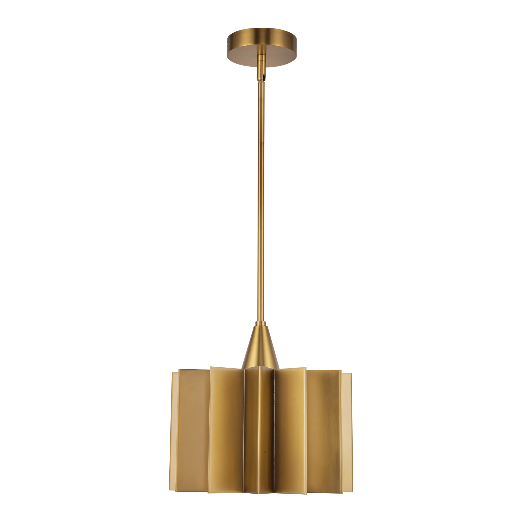 Rive Sculpted Metal Pendant - Image 10