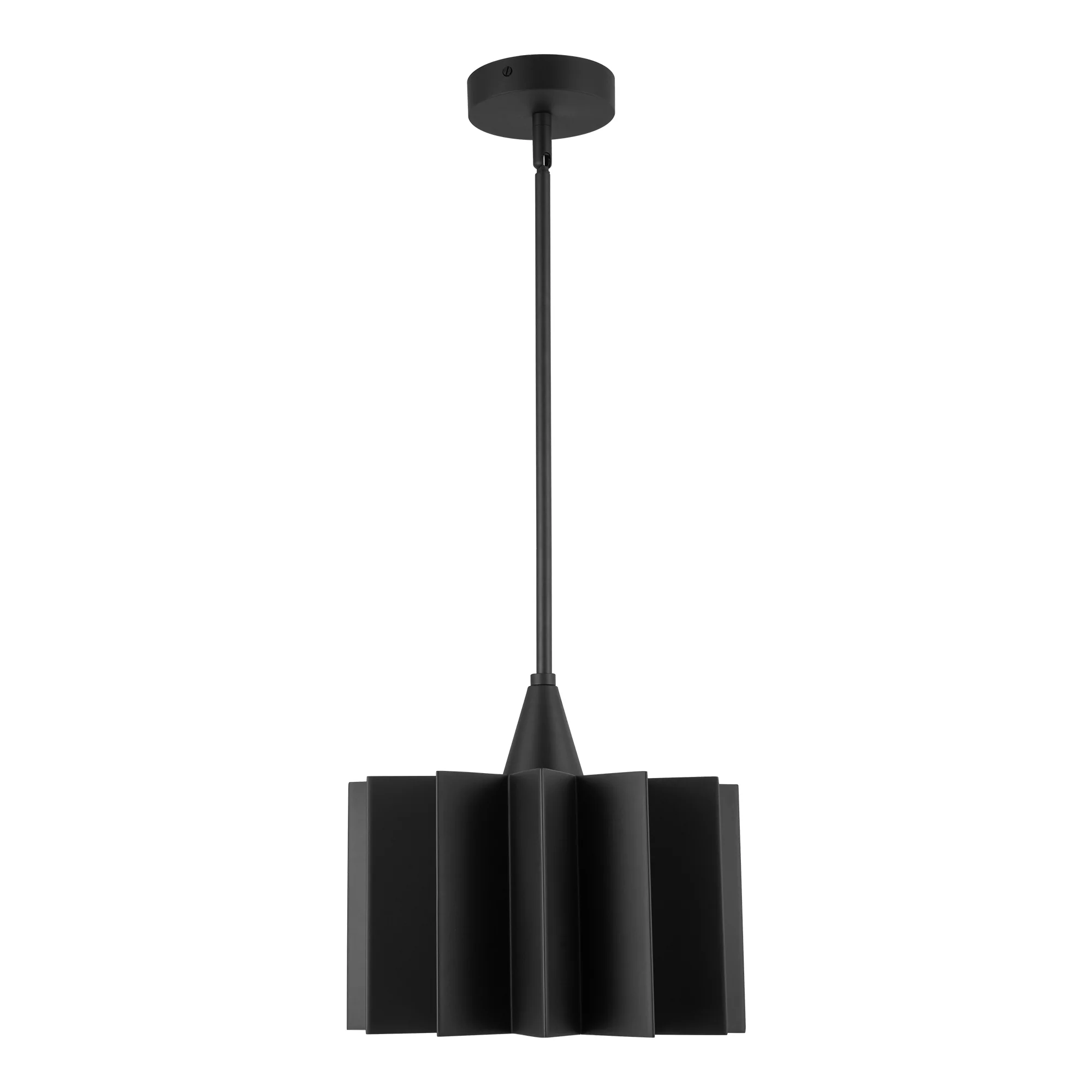 Rive Sculpted Metal Pendant - Image 4
