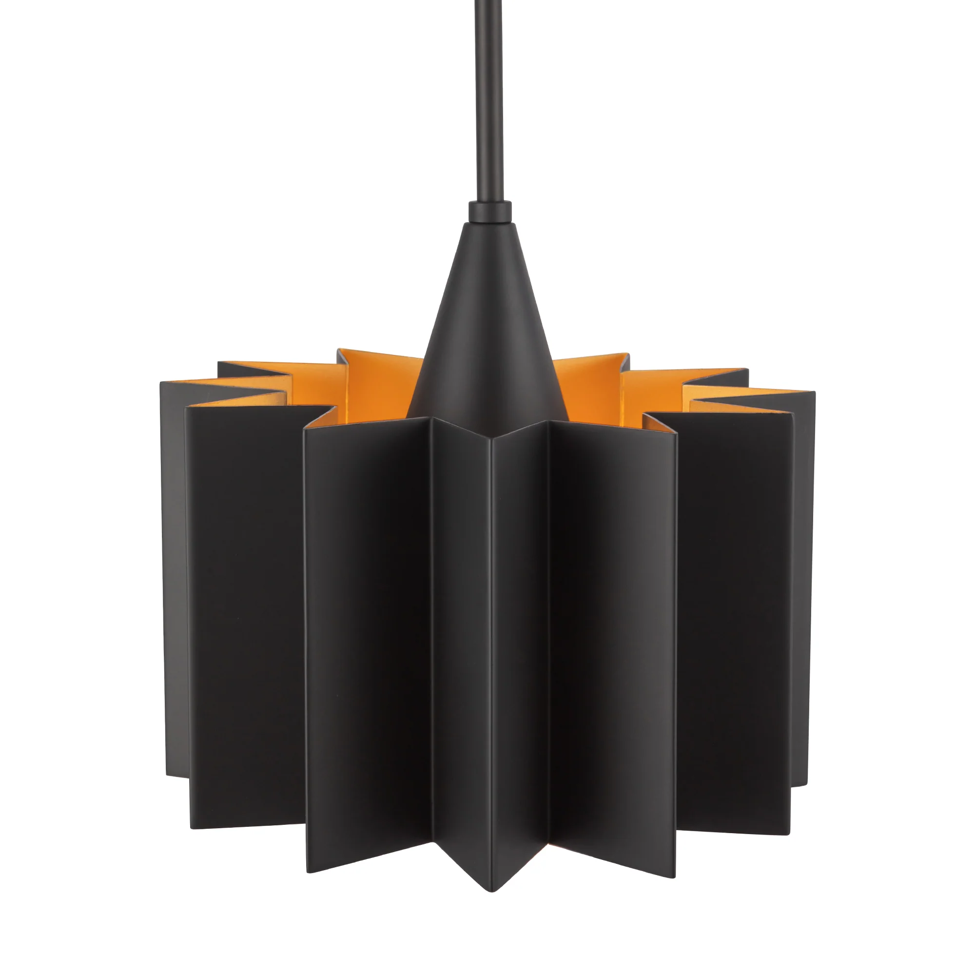 Rive Sculpted Metal Pendant - Image 7