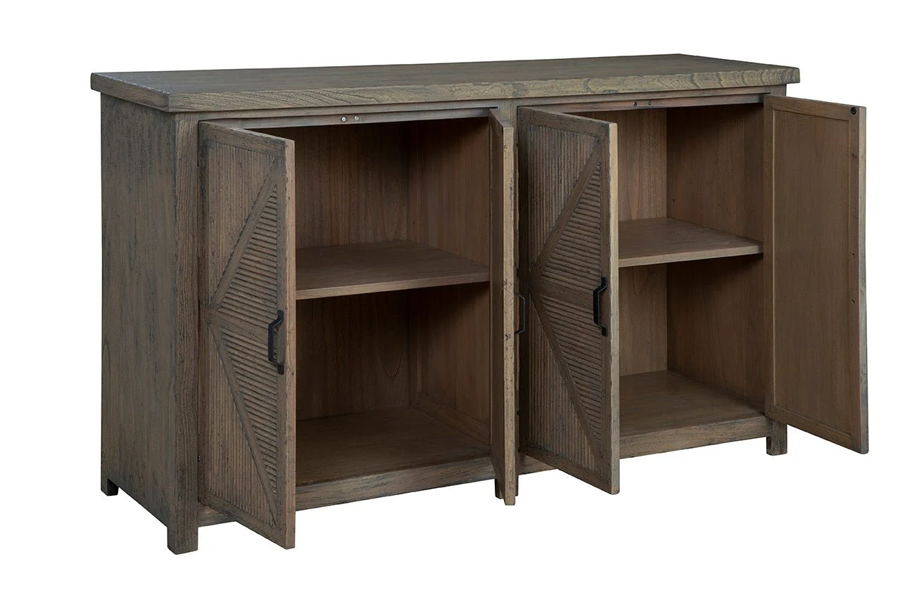 Roarke Carved Wood Sideboard - Image 3