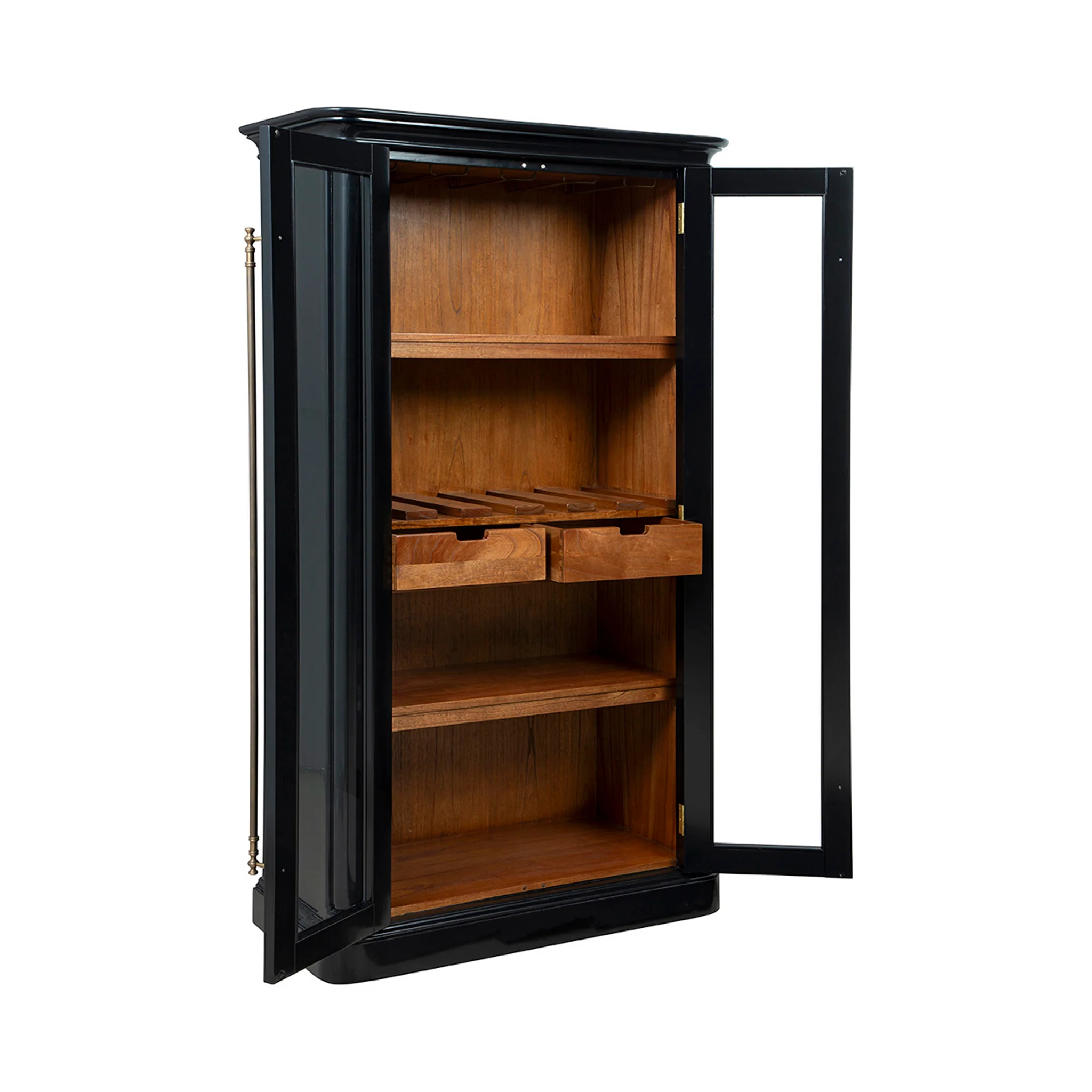 Rockfleet Glass Front Cabinet - Image 3